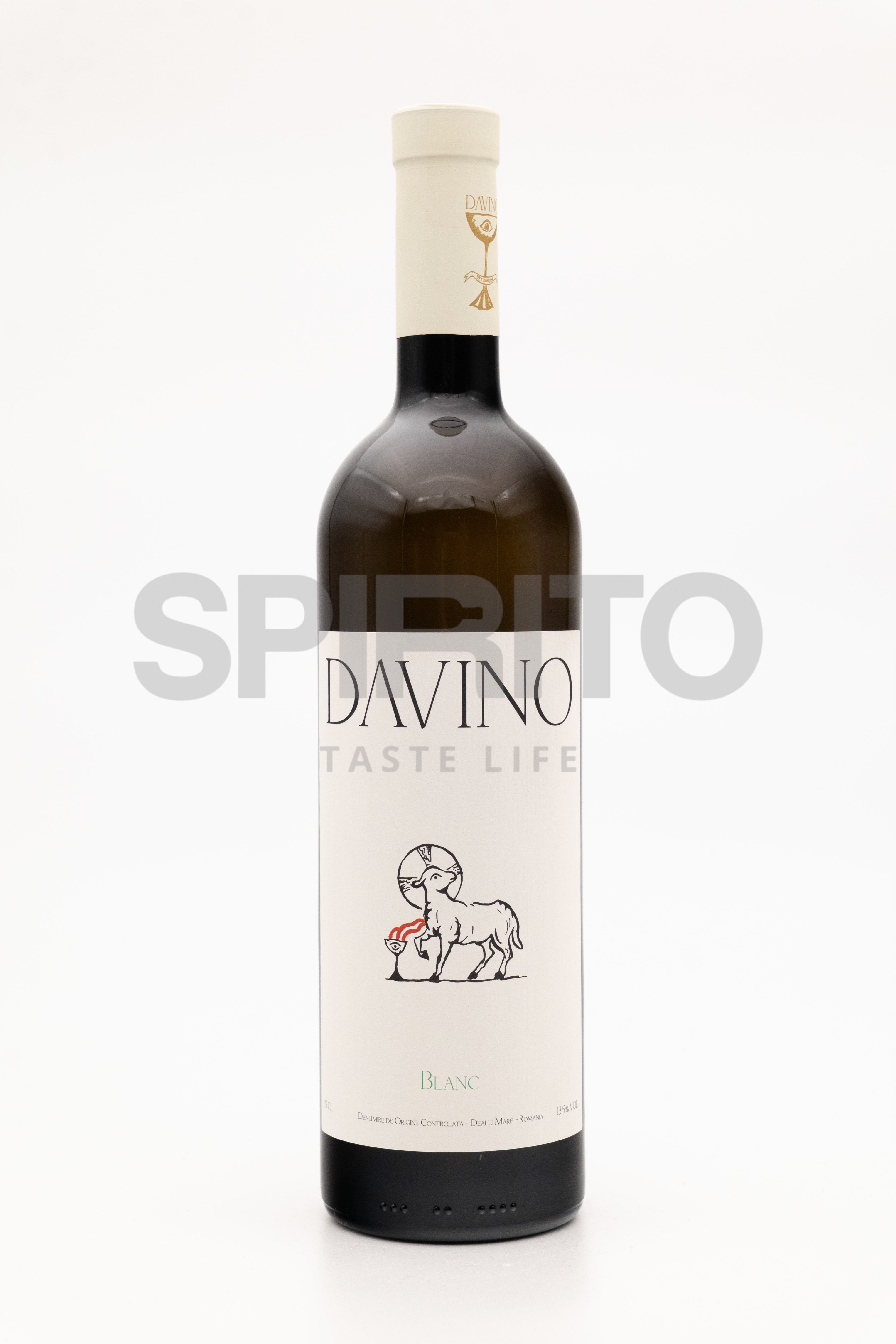 DAVINO DOMAINE CEPTURA BLANC SAUVIGNON BLANC & FETEASCA ALBA & RIESLING 13,5% ALC 750 ML