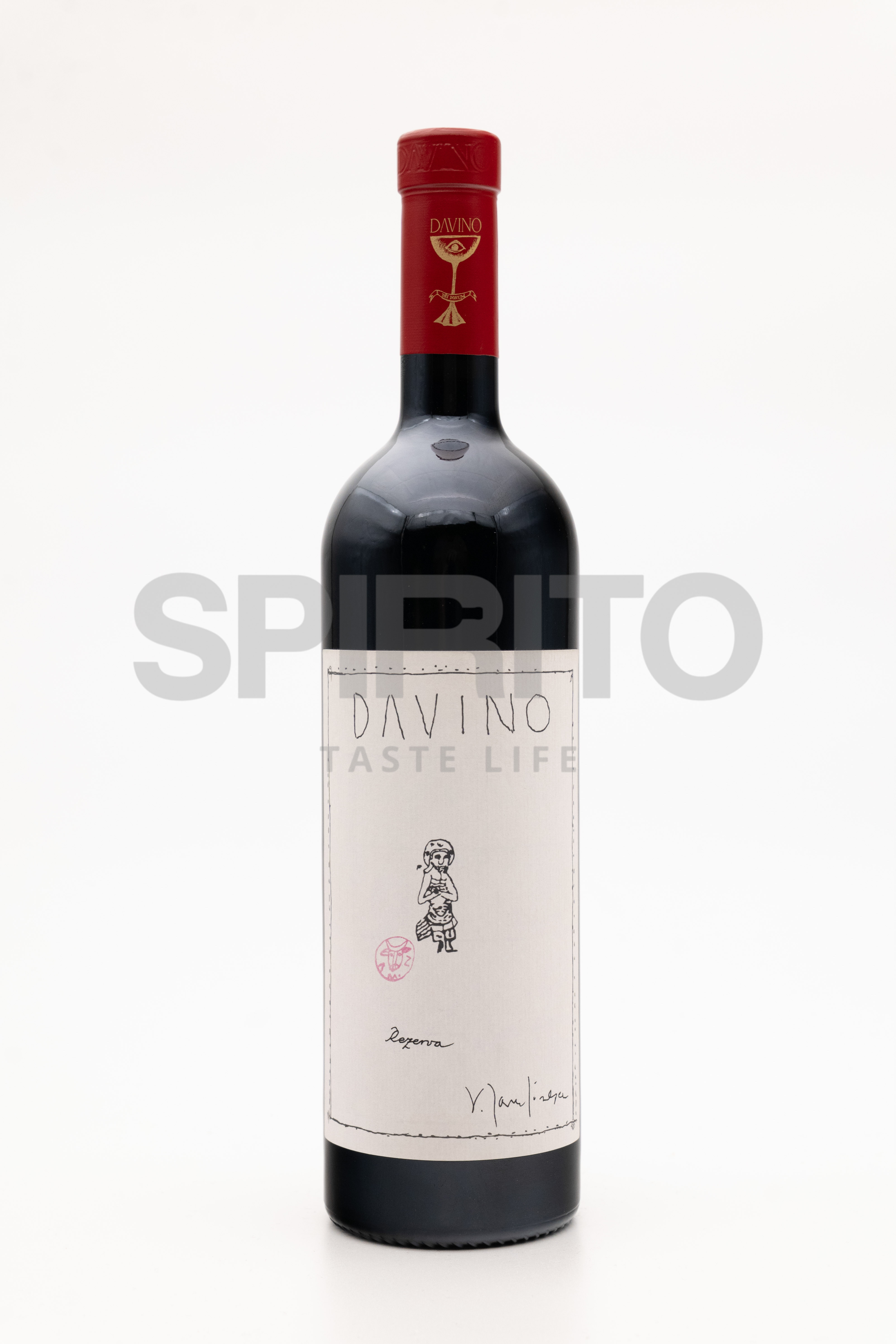 DAVINO REZERVA ROSU 2018 0.75L