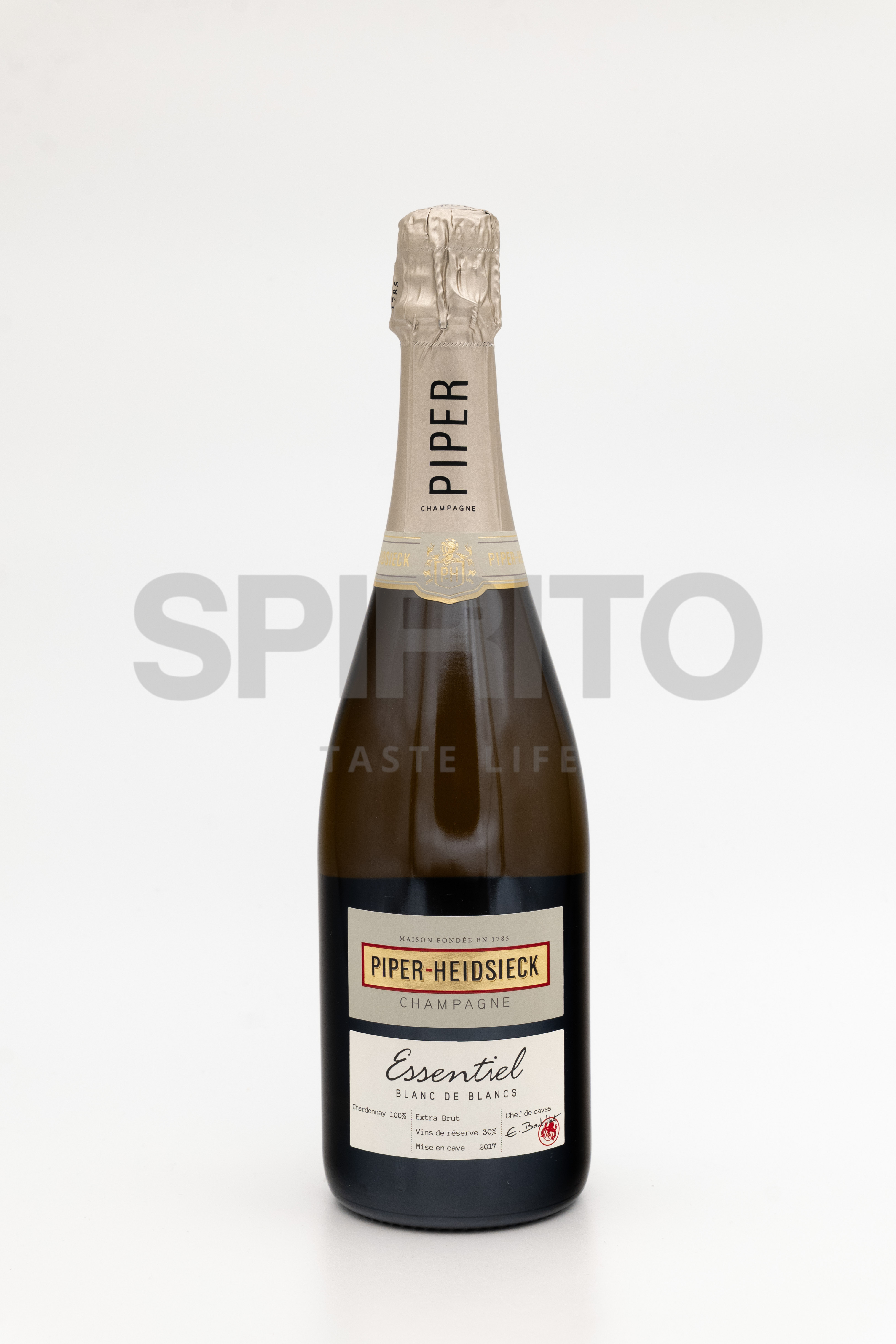 PIPER HEIDSIECK ESSENTIAL BLANC DE BLANCS EXTRA BRUT 12% ALC 750 ML