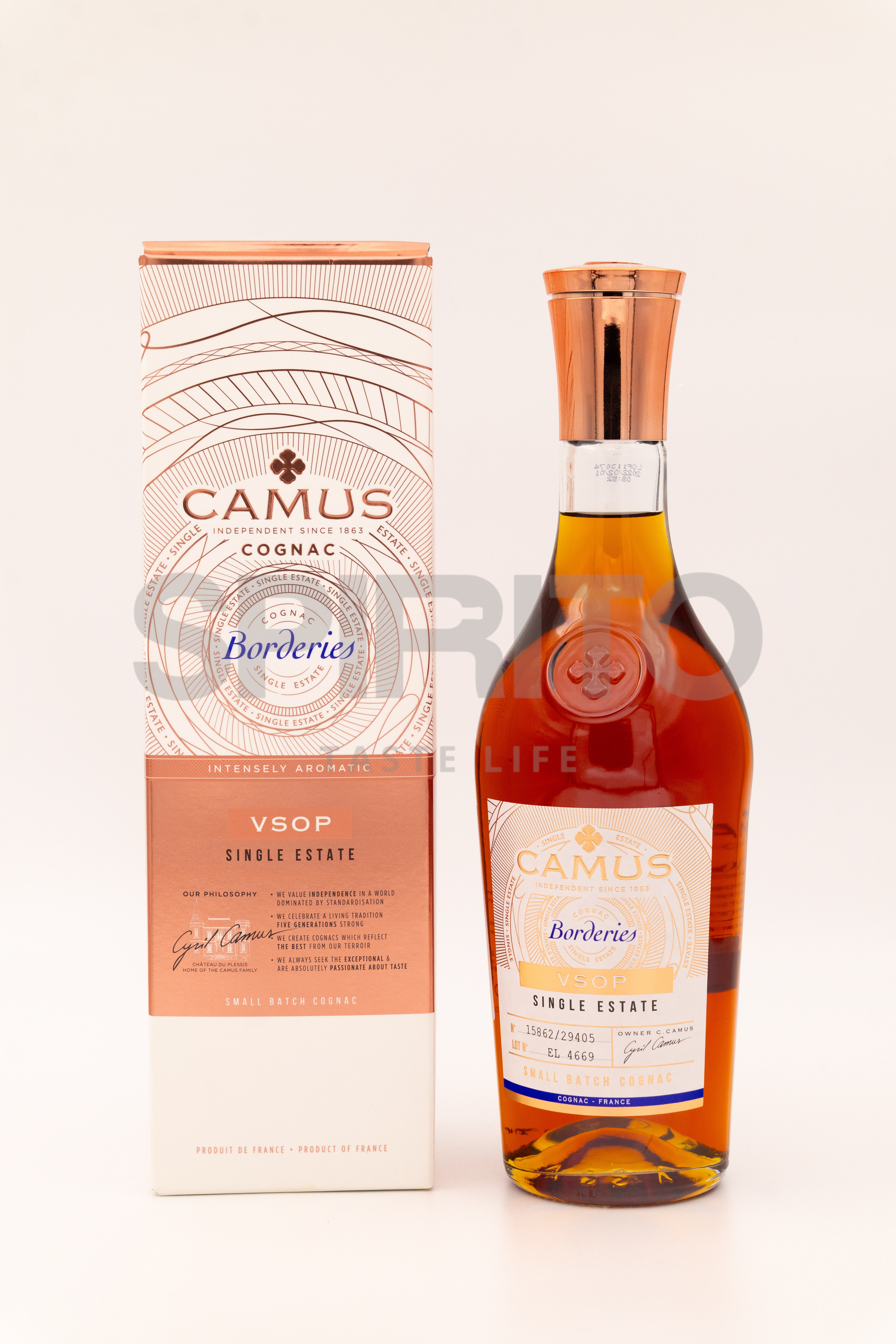 CAMUS BORDERIES VSOP 40% ALC 700 ML