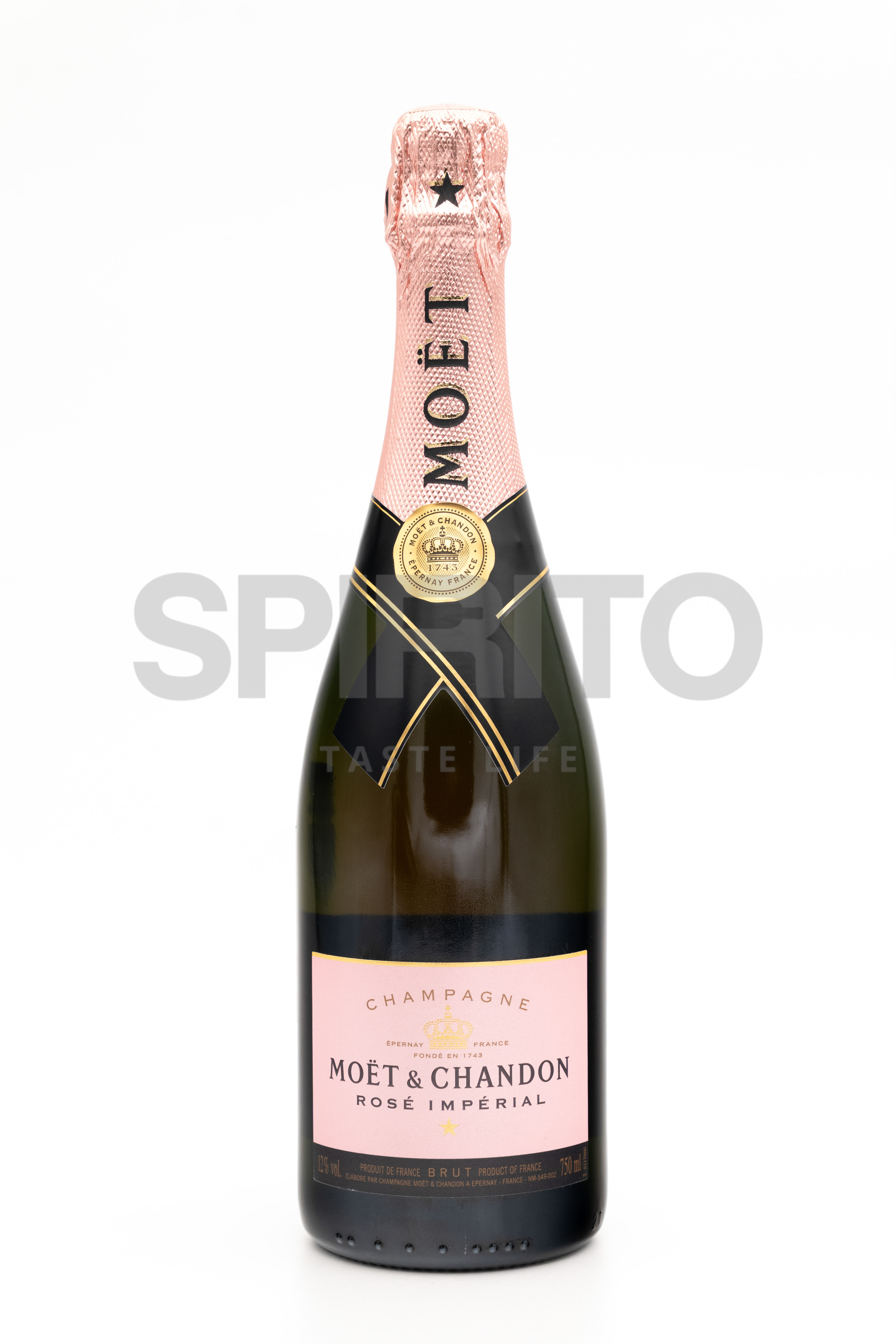 MOET & CHANDON ROSE IMPERIAL 12% ALC 750 ML