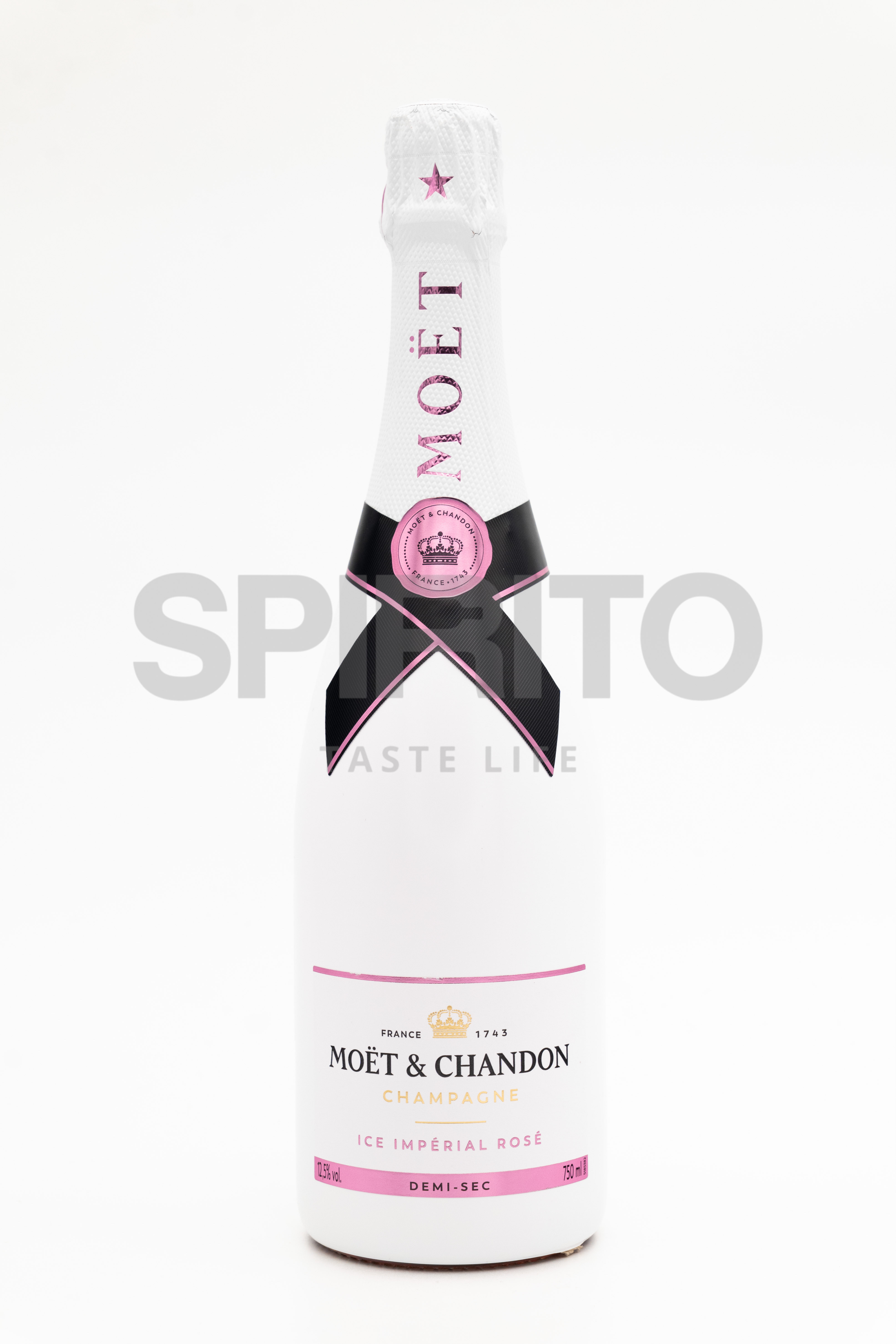 MOET & CHANDON ICE ROSE IMPERIAL DEMI-SEC 12,5% ALC 750 ML