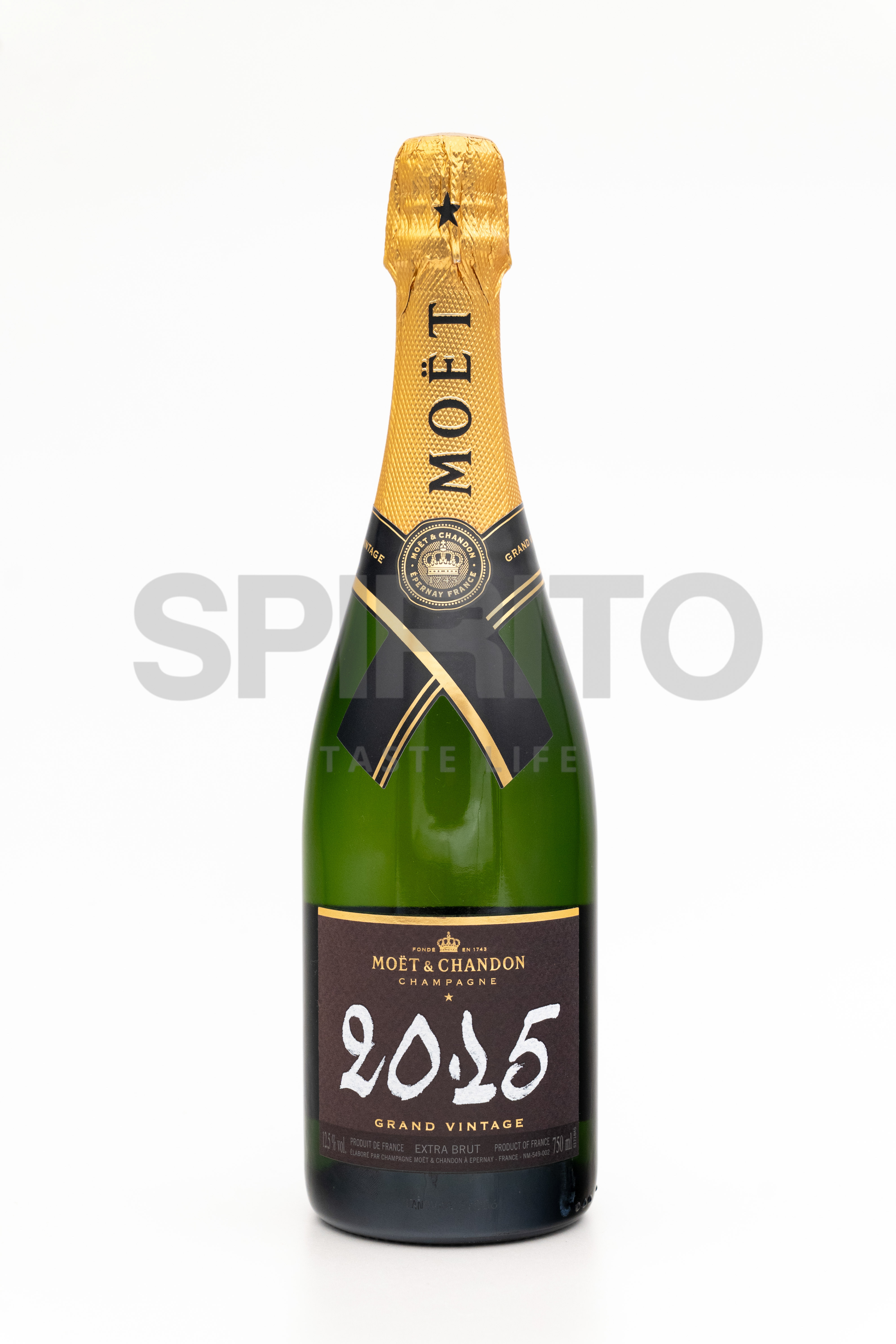 MOET & CHANDON GRAND VINTAGE 2015 EXTRA BRUT 12,5% ALC 750 ML