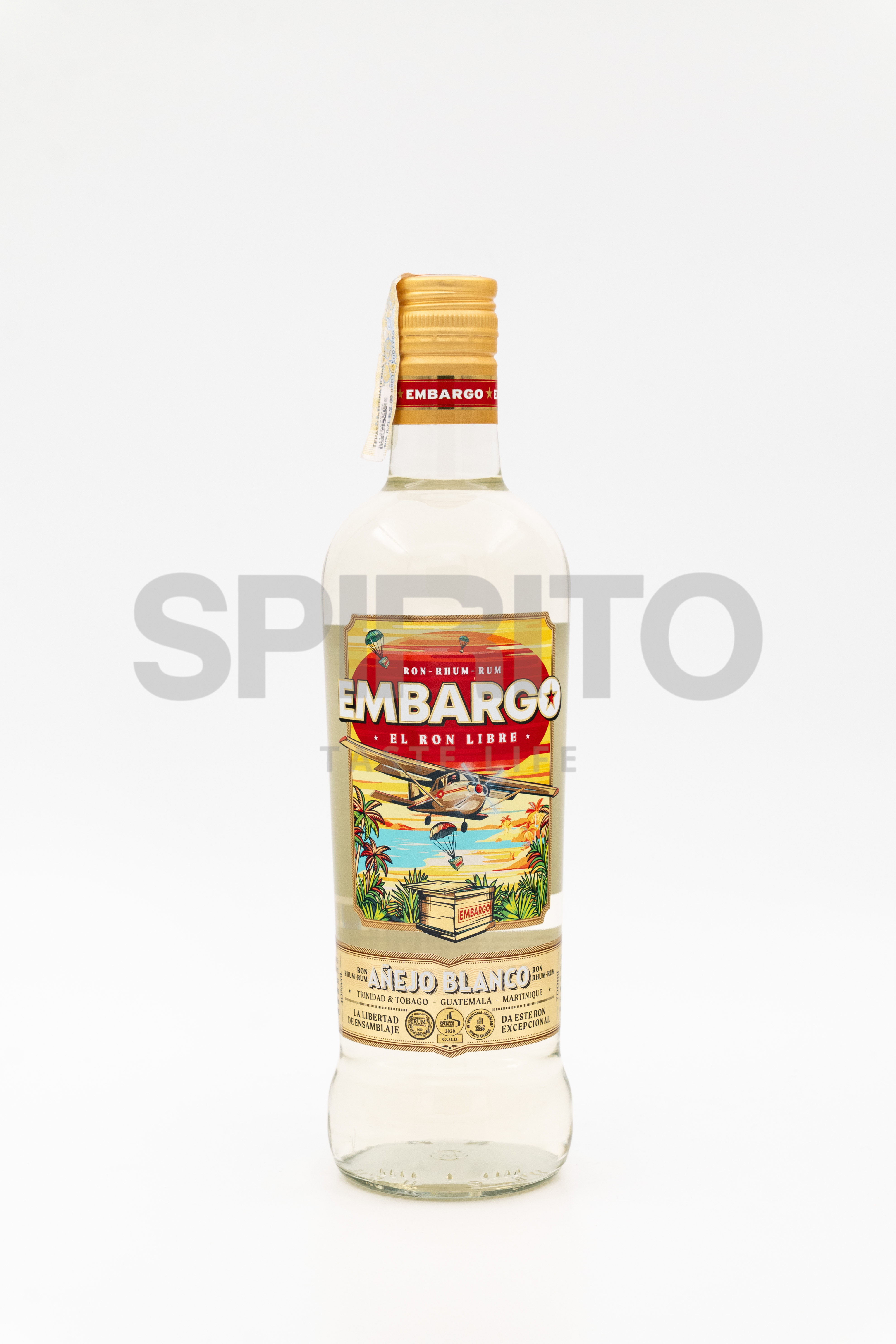 EMBARGO ANEJO BLANCO 40% ALC 700 ML