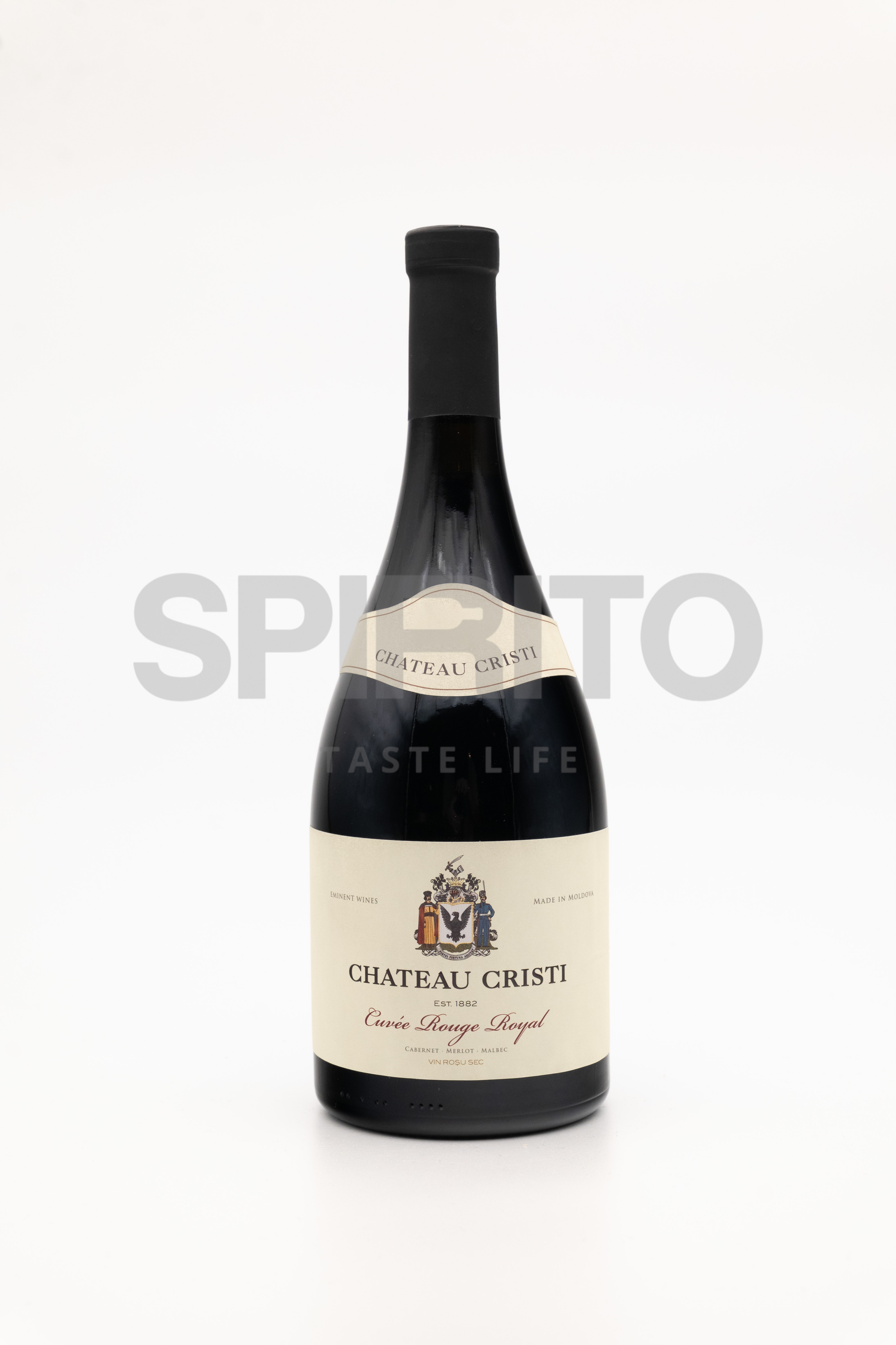 CHATEAU CRISTI CUVEE ROUGE ROYAL CABERNET SAUVIGNON & MERLOT & MALBEC 13,5% ALC 750 ML