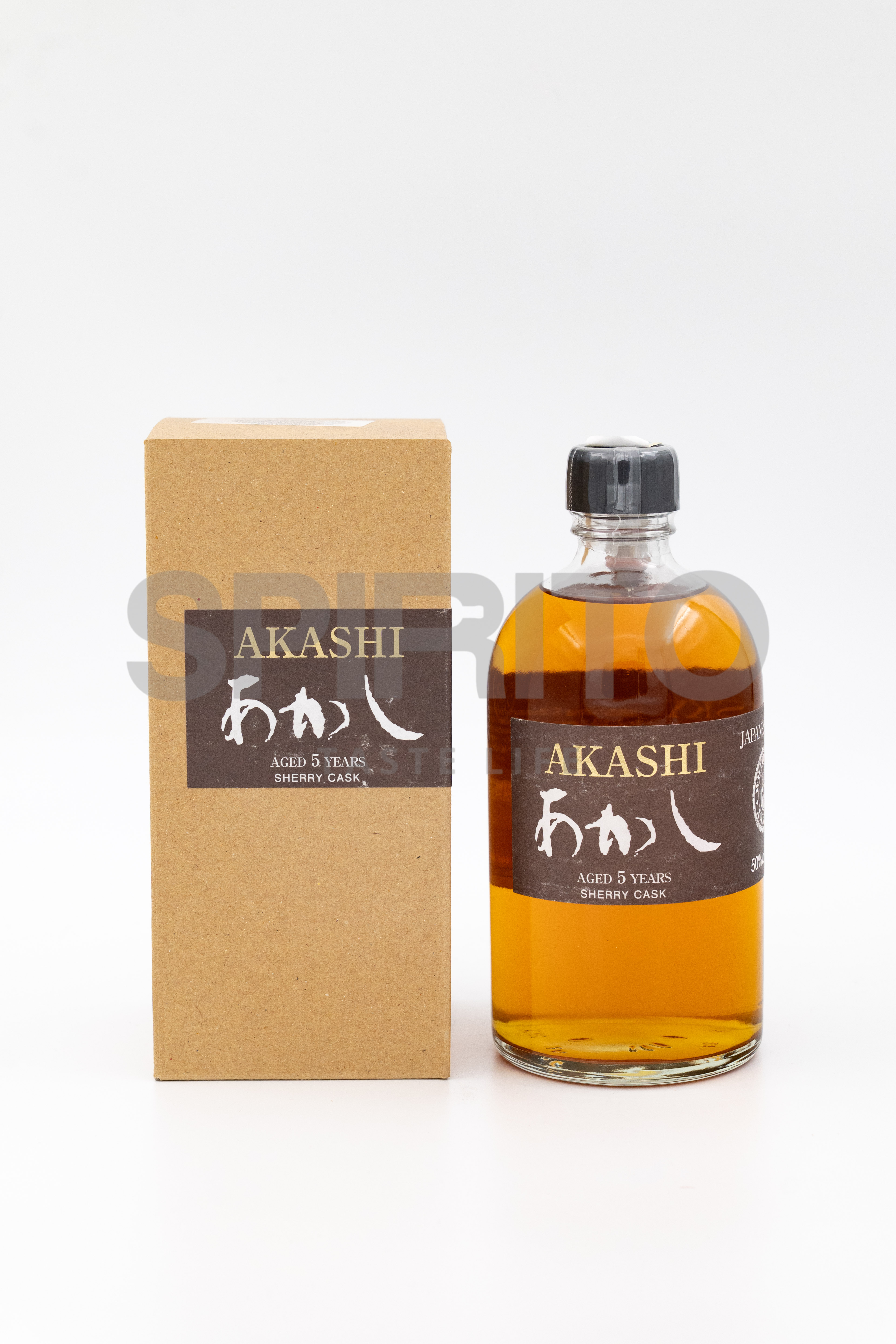 AKASHI 5 YO SHERRY CASK 50% ALC 500 ML