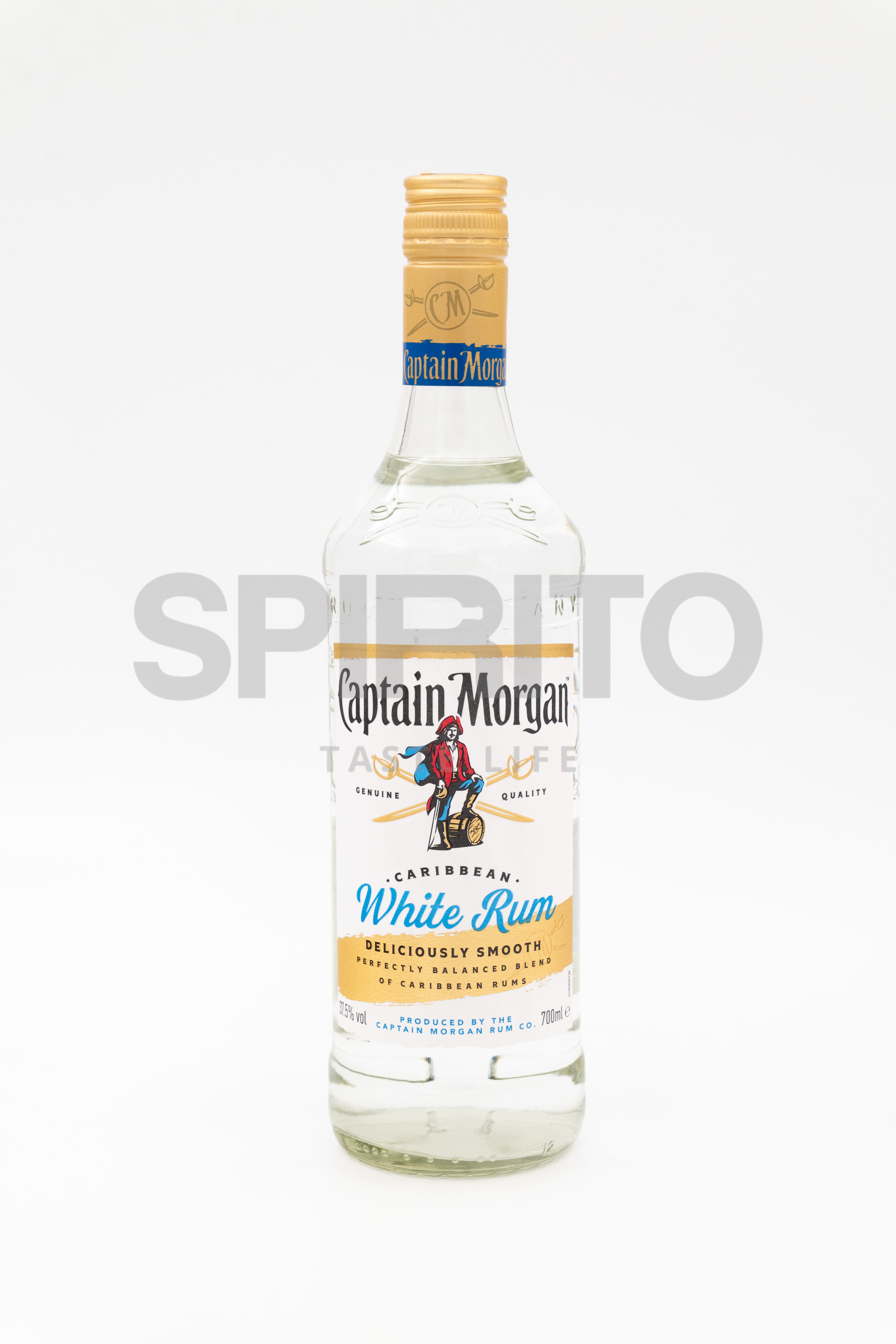 CAPTAIN MORGAN WHITE 37,5% ALC  700 ML