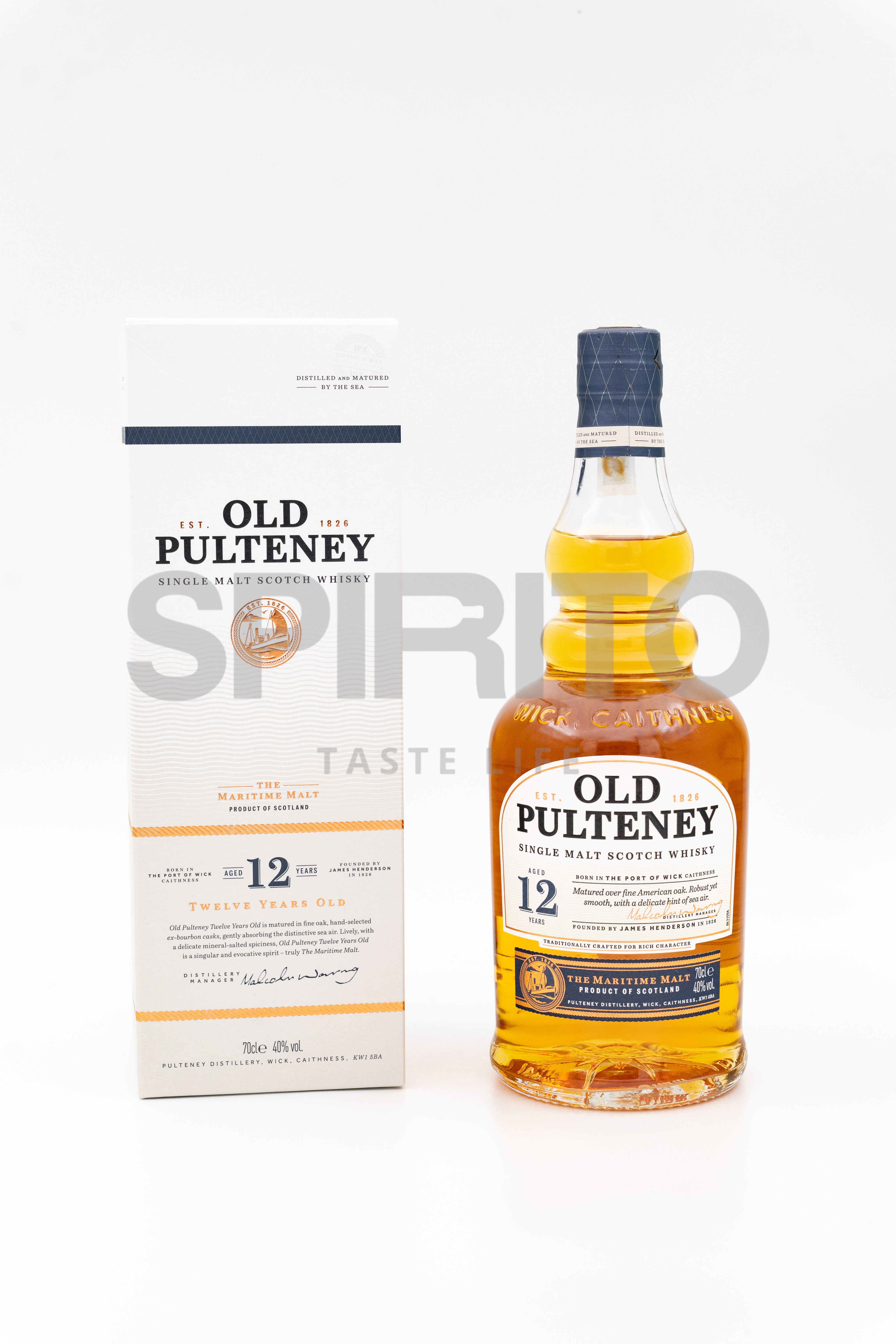 OLD PULTENEY 12 YO 40% ALC 700 ML