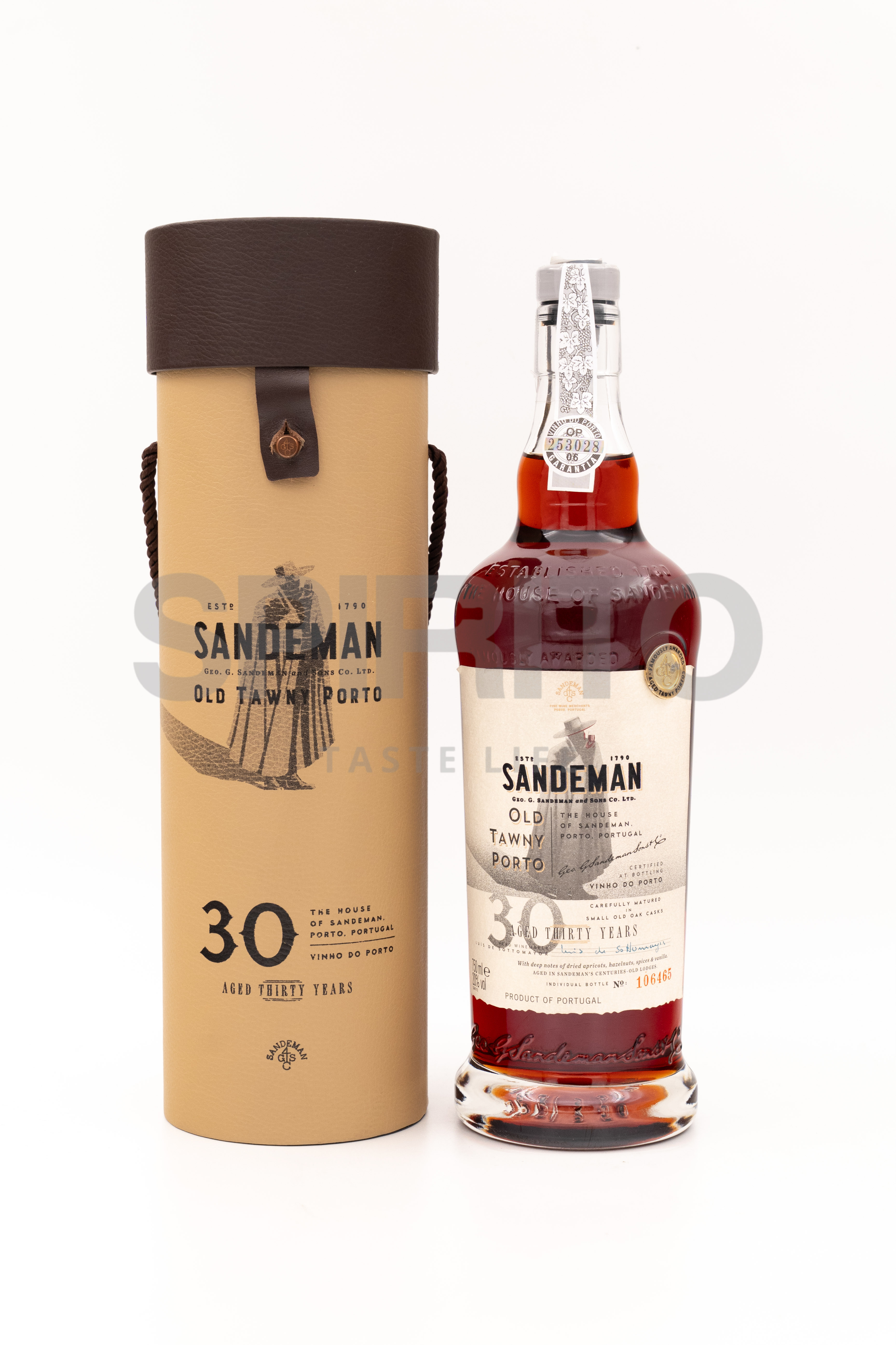 SANDEMAN OLD TAWNY PORTO 30 YO 20% ALC 750 ML