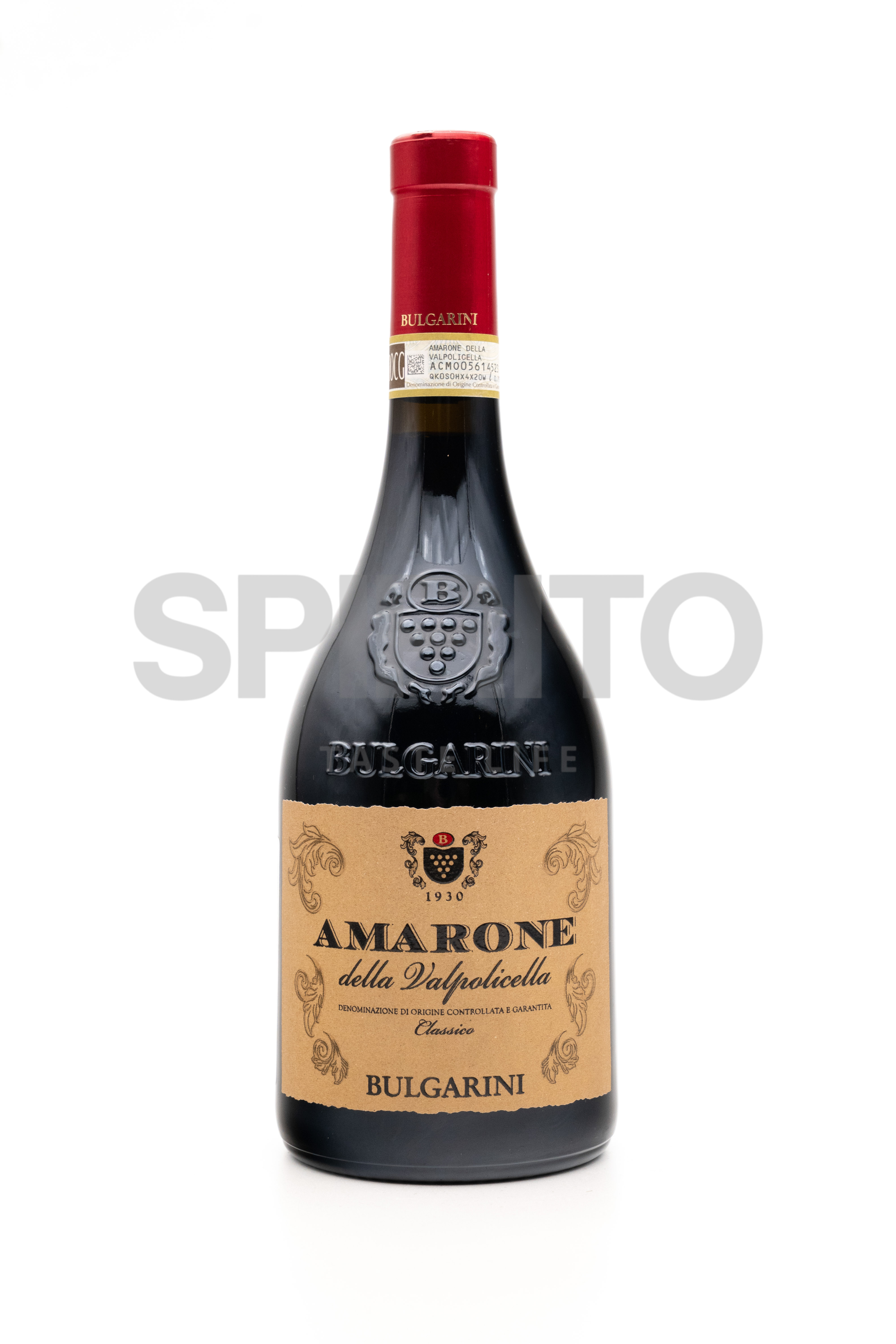 BULGARINI AMARONE DELLA VALPOLICELLA CLASSICO DOCG 15,5% ALC 750 ML