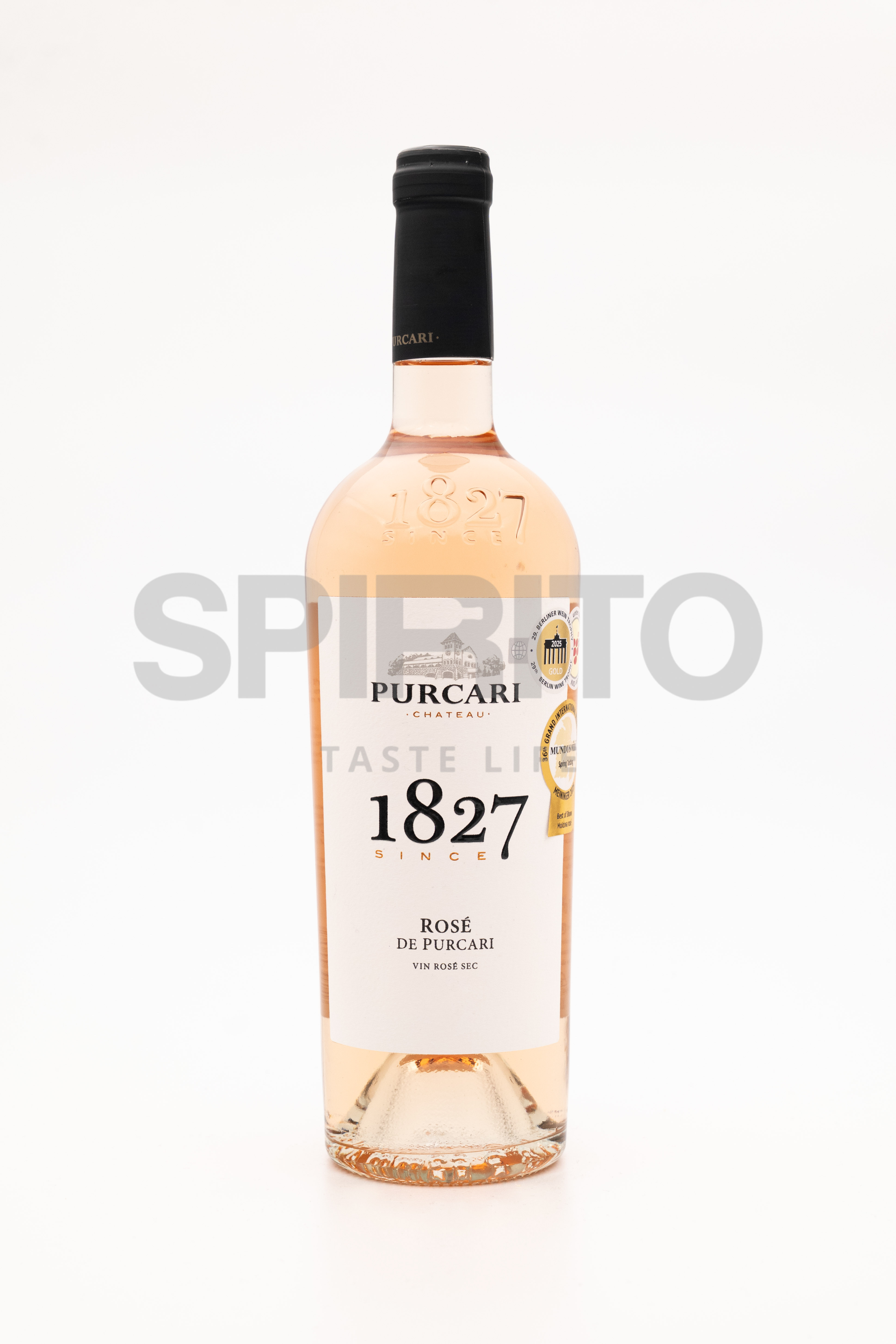 PURCARI 1827 ROSE CABERNET SAUVIGNON & MERLOT 13% ALC 750 ML