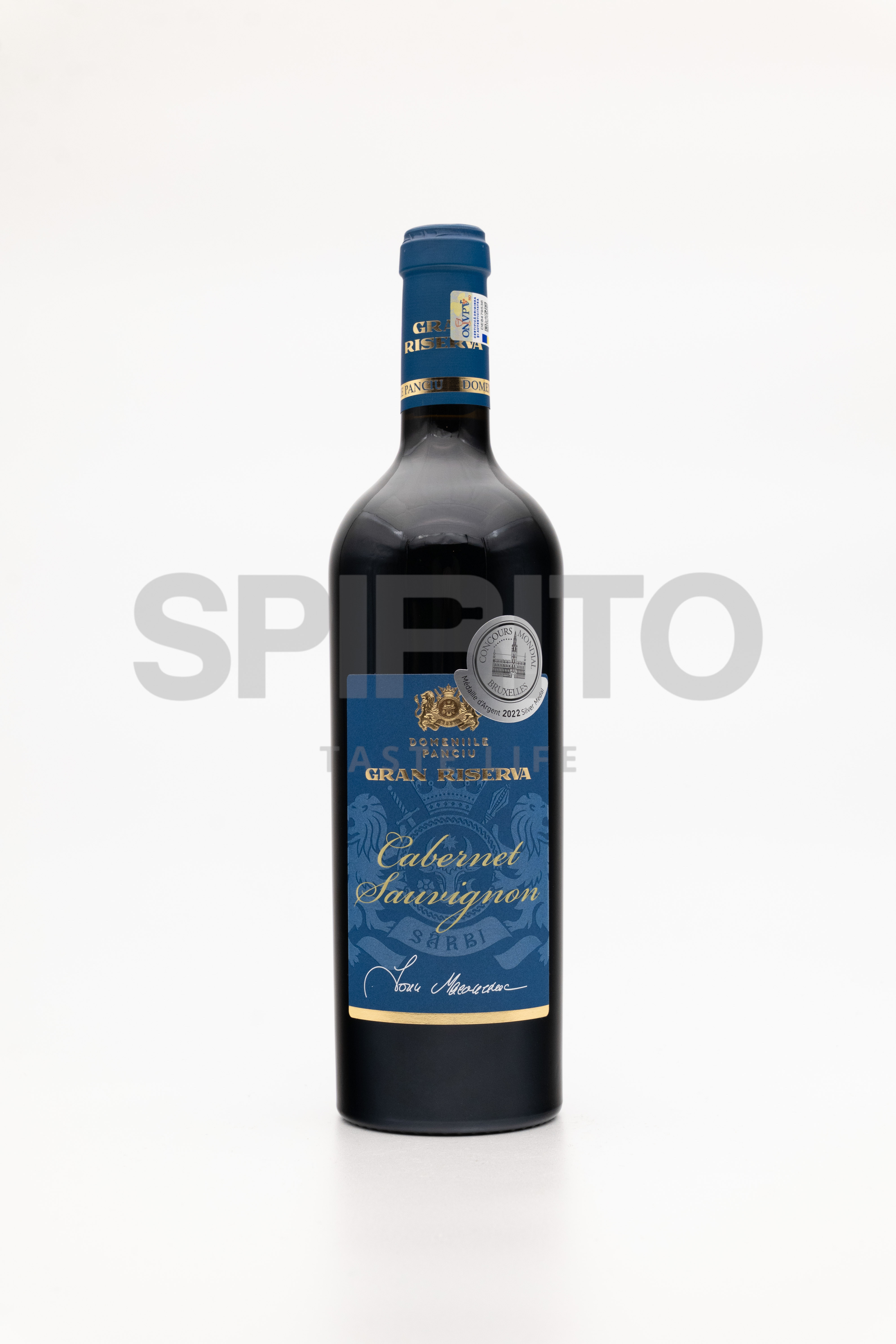 DOMENIILE PANCIU GRAN RISERVA CABERNET SAUVIGNON DOC 14% ALC 750 ML