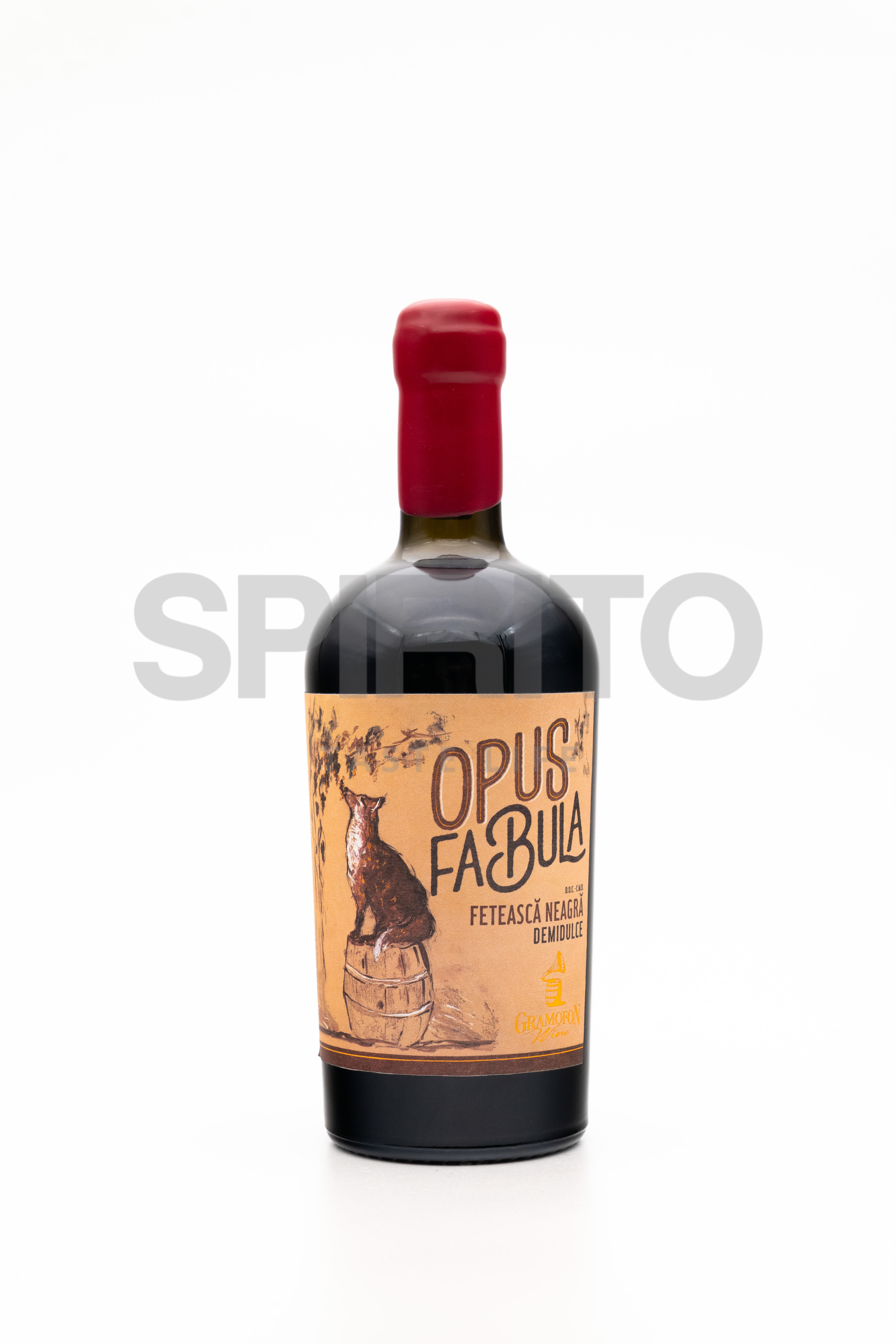 GRAMOFON OPUS FABULA FETEASCA NEAGRA DOC 16,3% ALC 500 ML