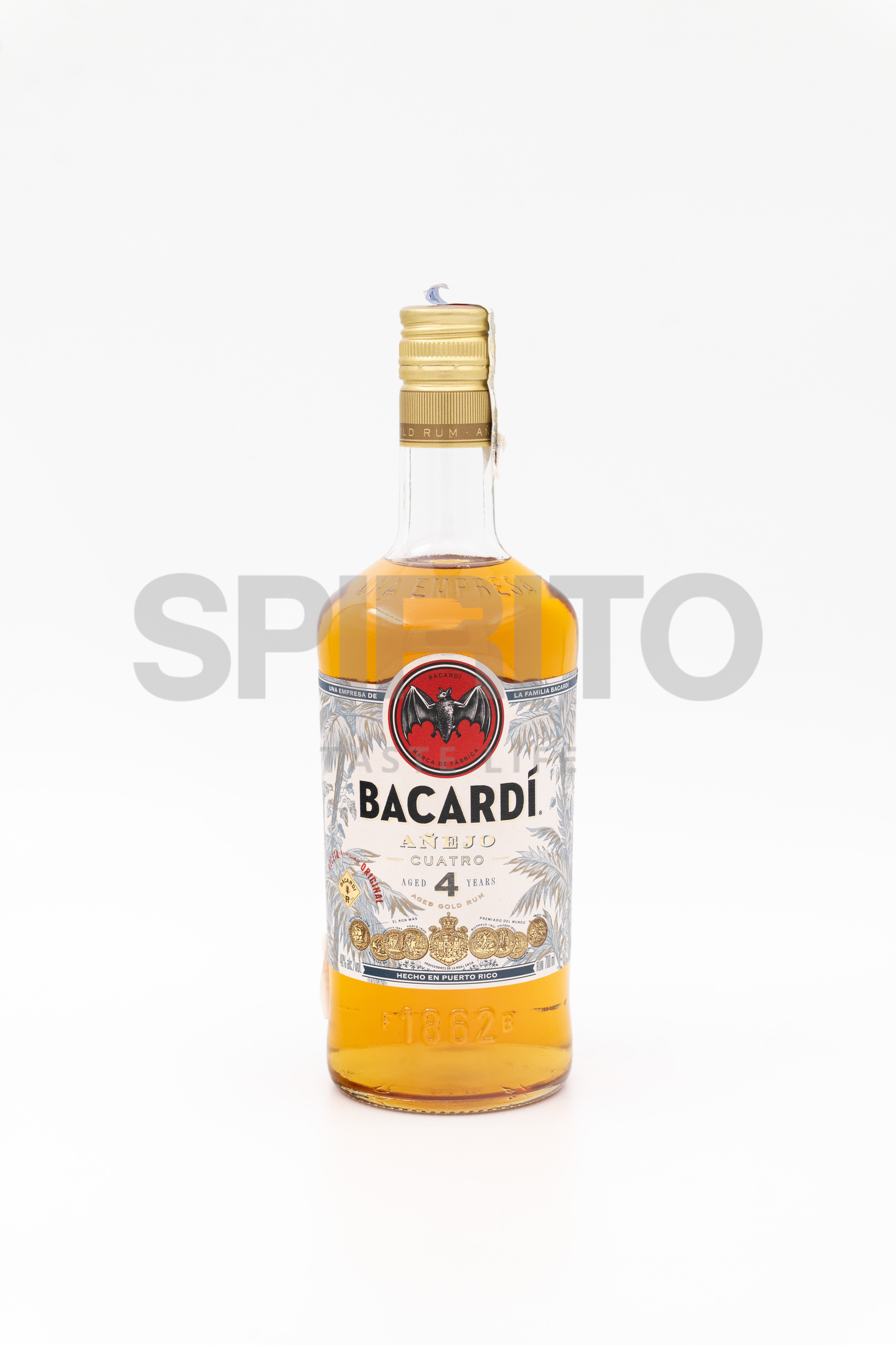 BACARDI 4 ANEJO 40% ALC 700 ML