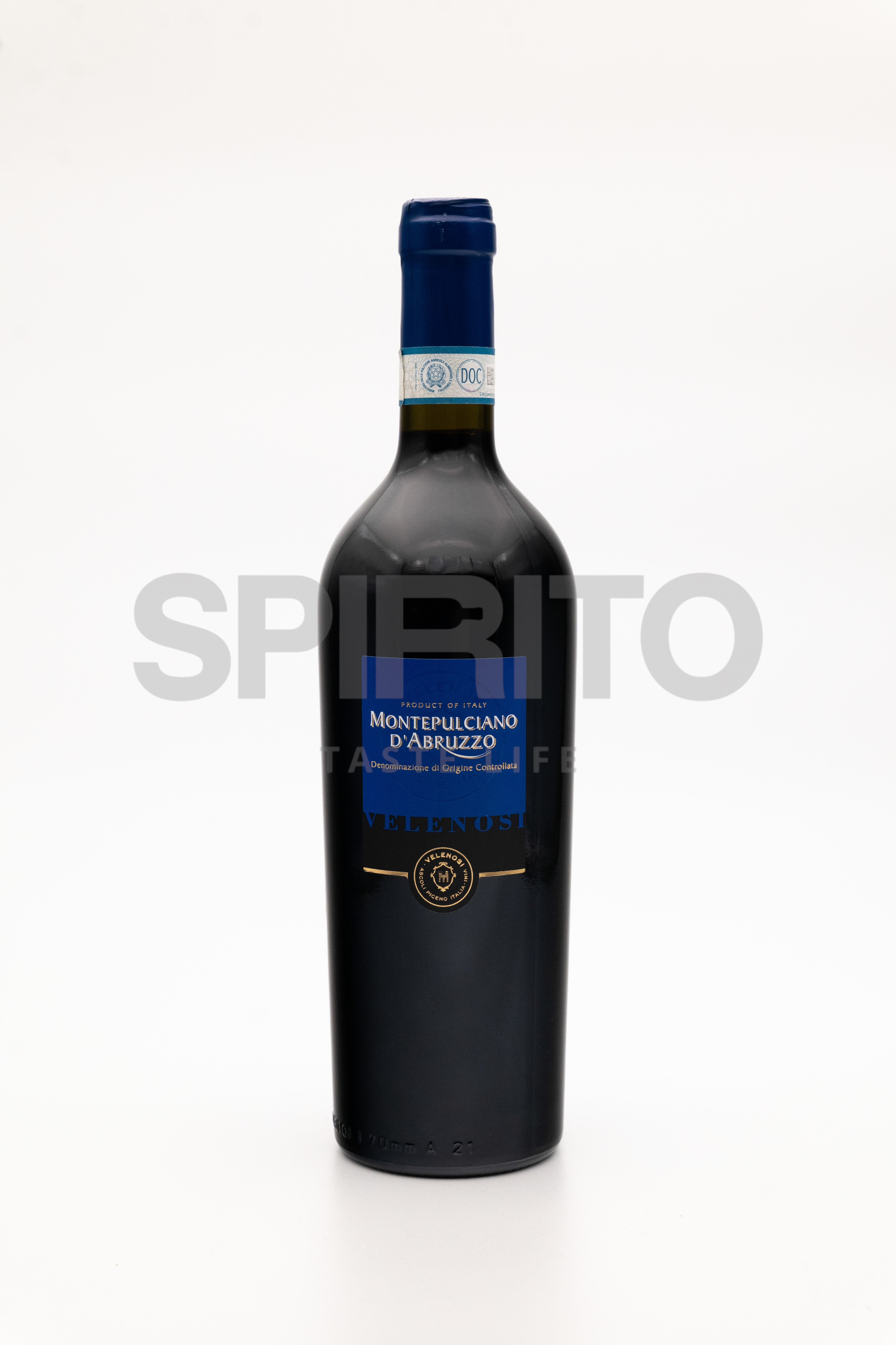 VELENOSI MONTEPULCIANO D'ABRUZZO DOC 13,5% ALC 750 ML