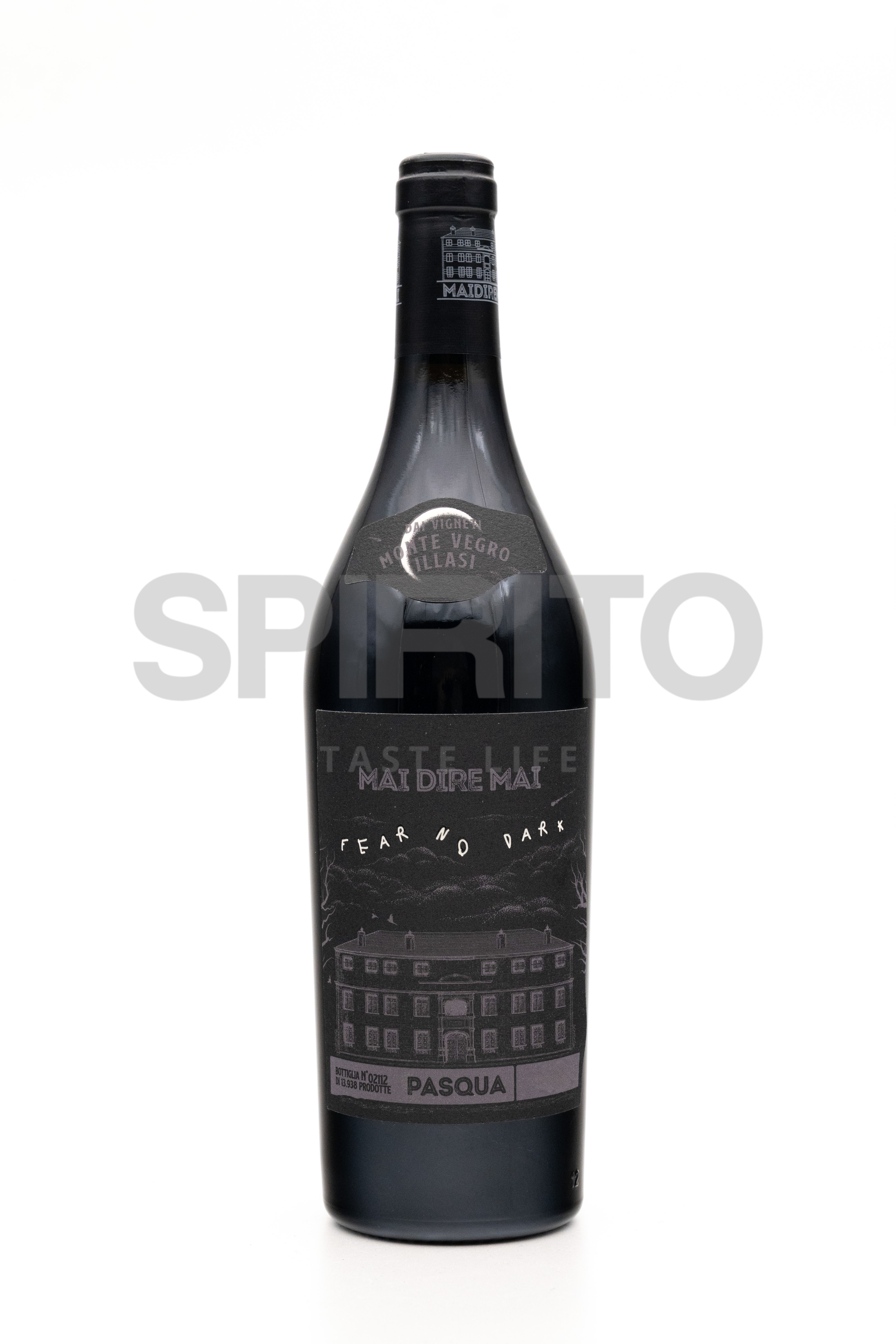 PASQUA FEAR NO DARK CABERNET SAUVIGNON IGT 14,5% ALC 750 ML