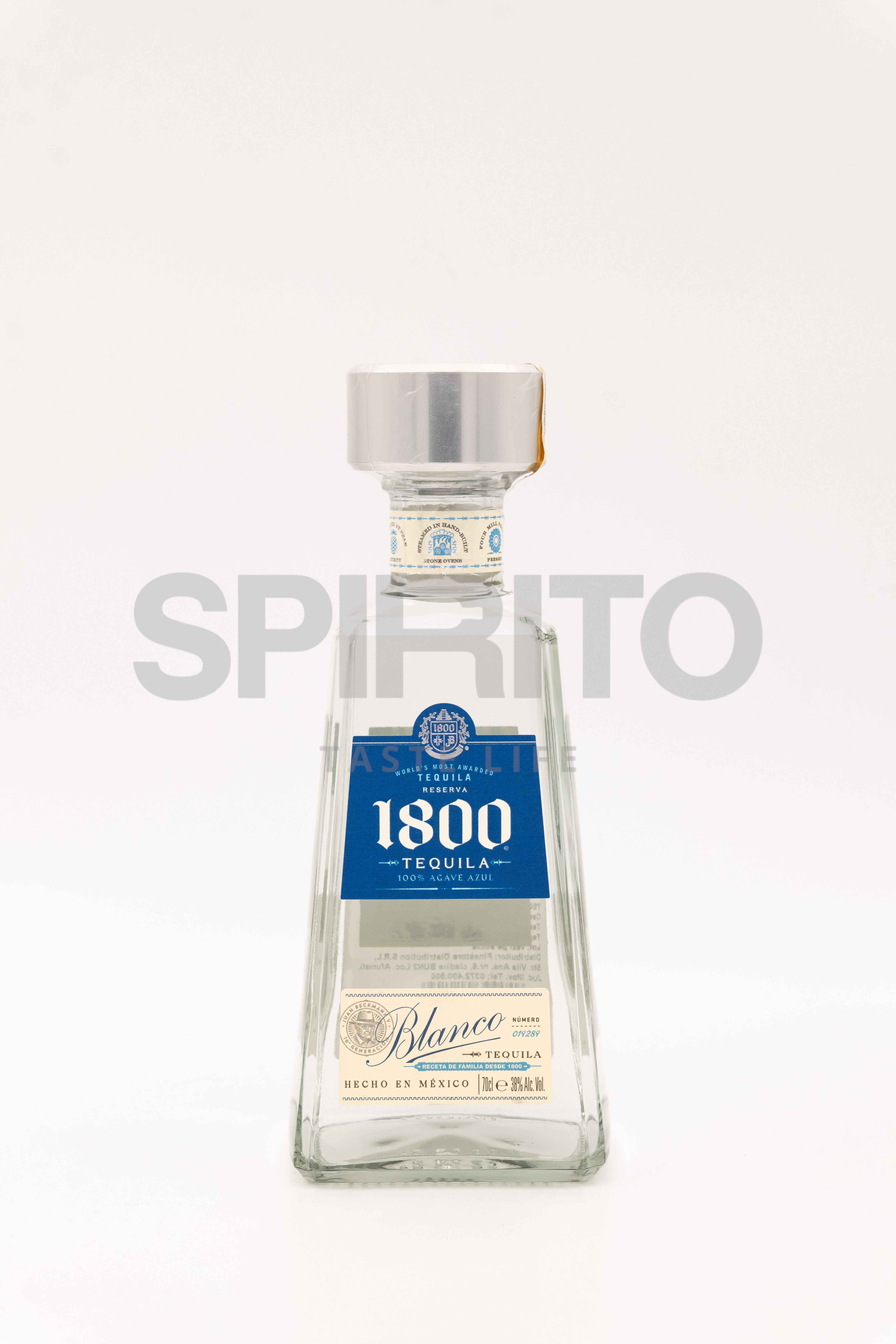 1800 TEQUILA BLANCO 38% ALC 700 ML