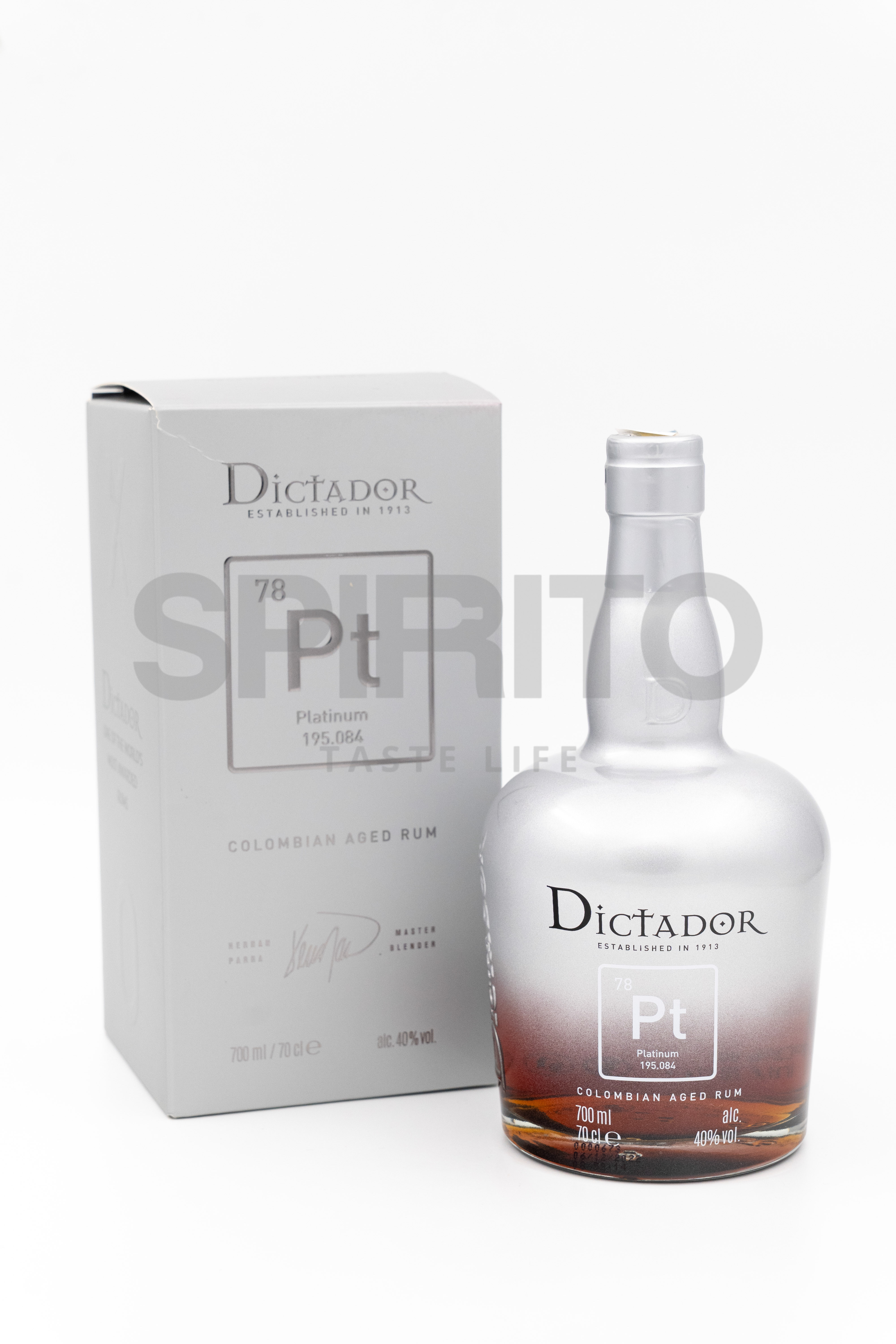 DICTADOR PLATINUM 40% ALC 700 ML