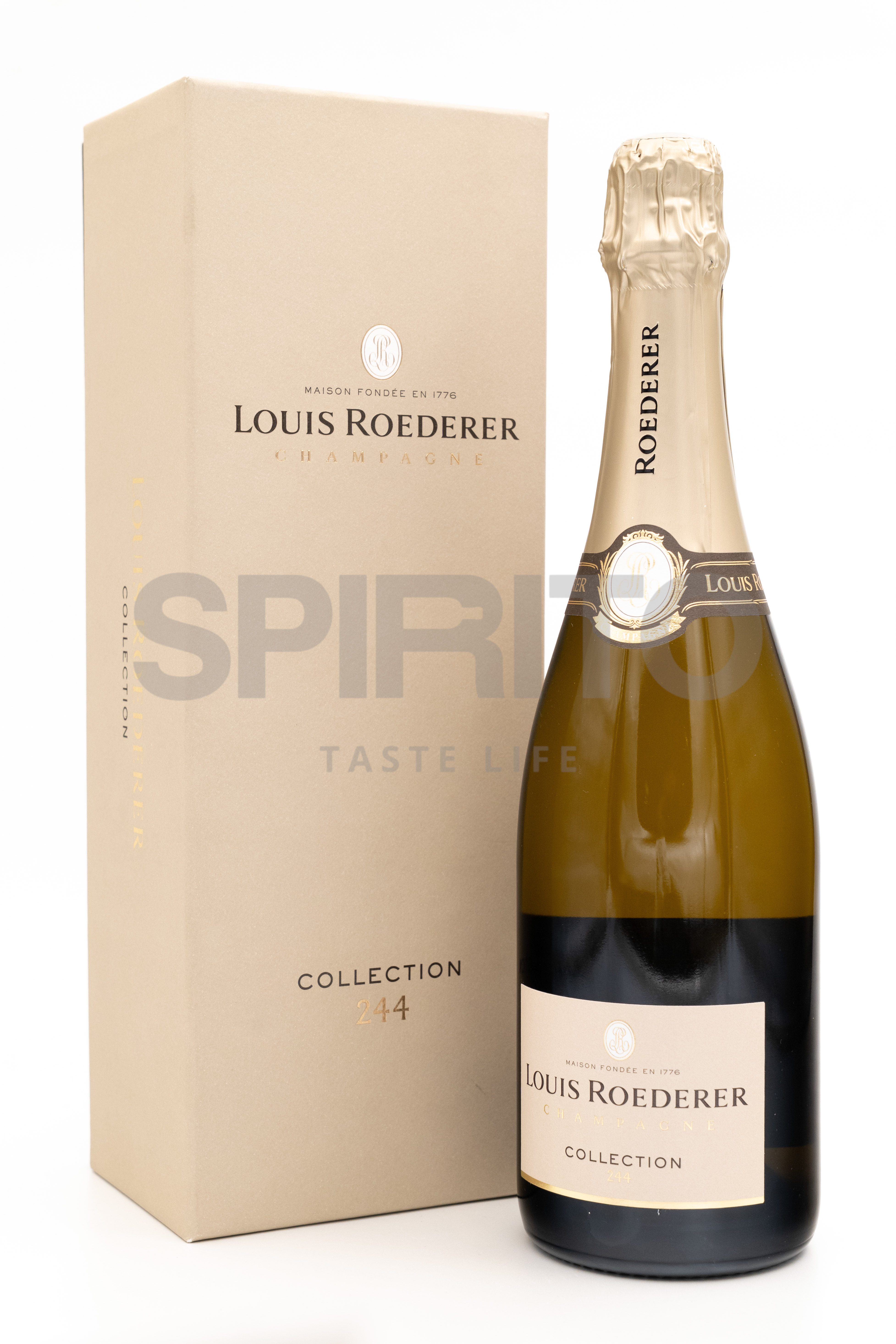 LOUIS ROEDERER BRUT DELUX BOX 12,5% ALC 750 ML