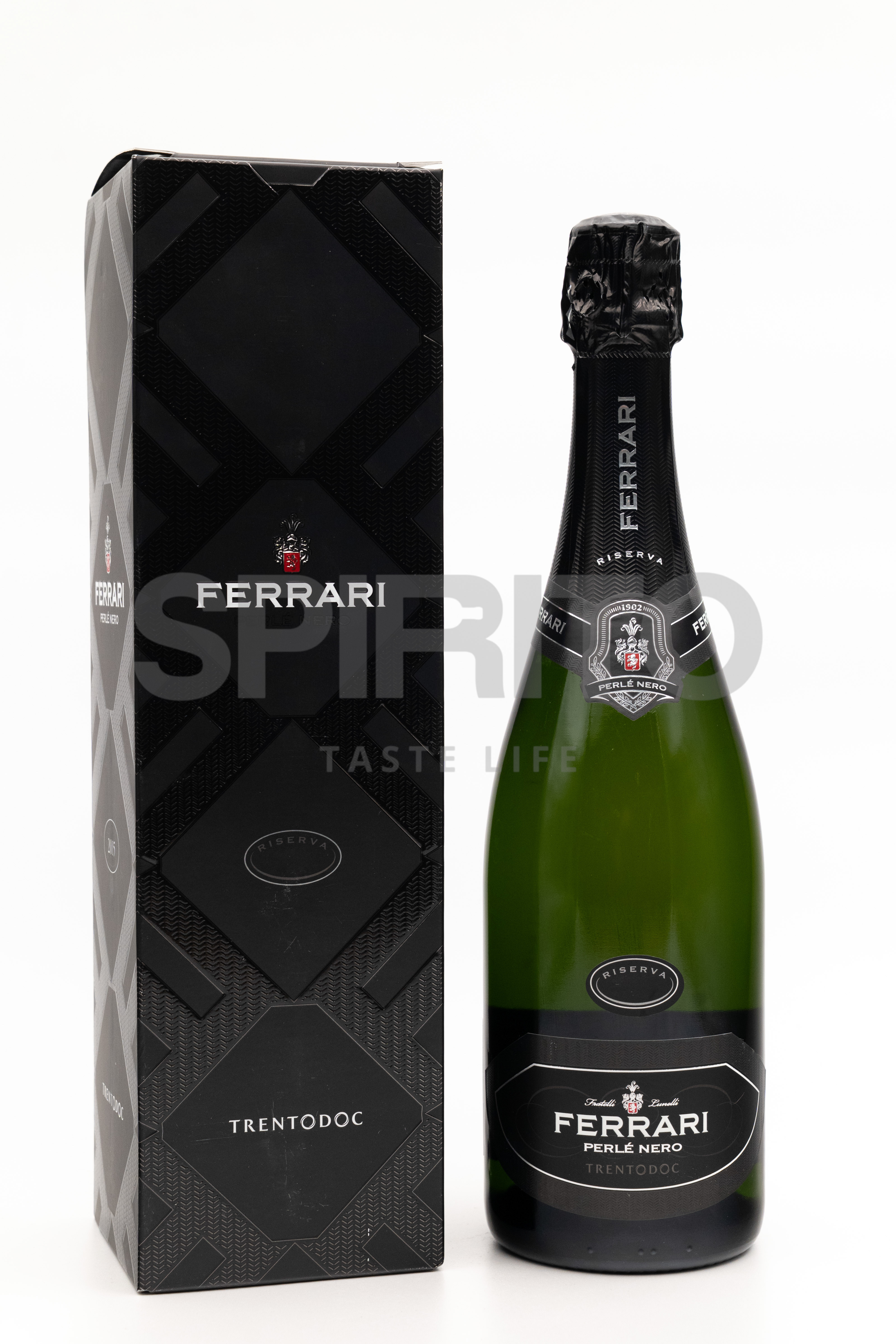 FERRARI PERLE NERO EXTRA BRUT DOC 12,5% ALC 750 ML