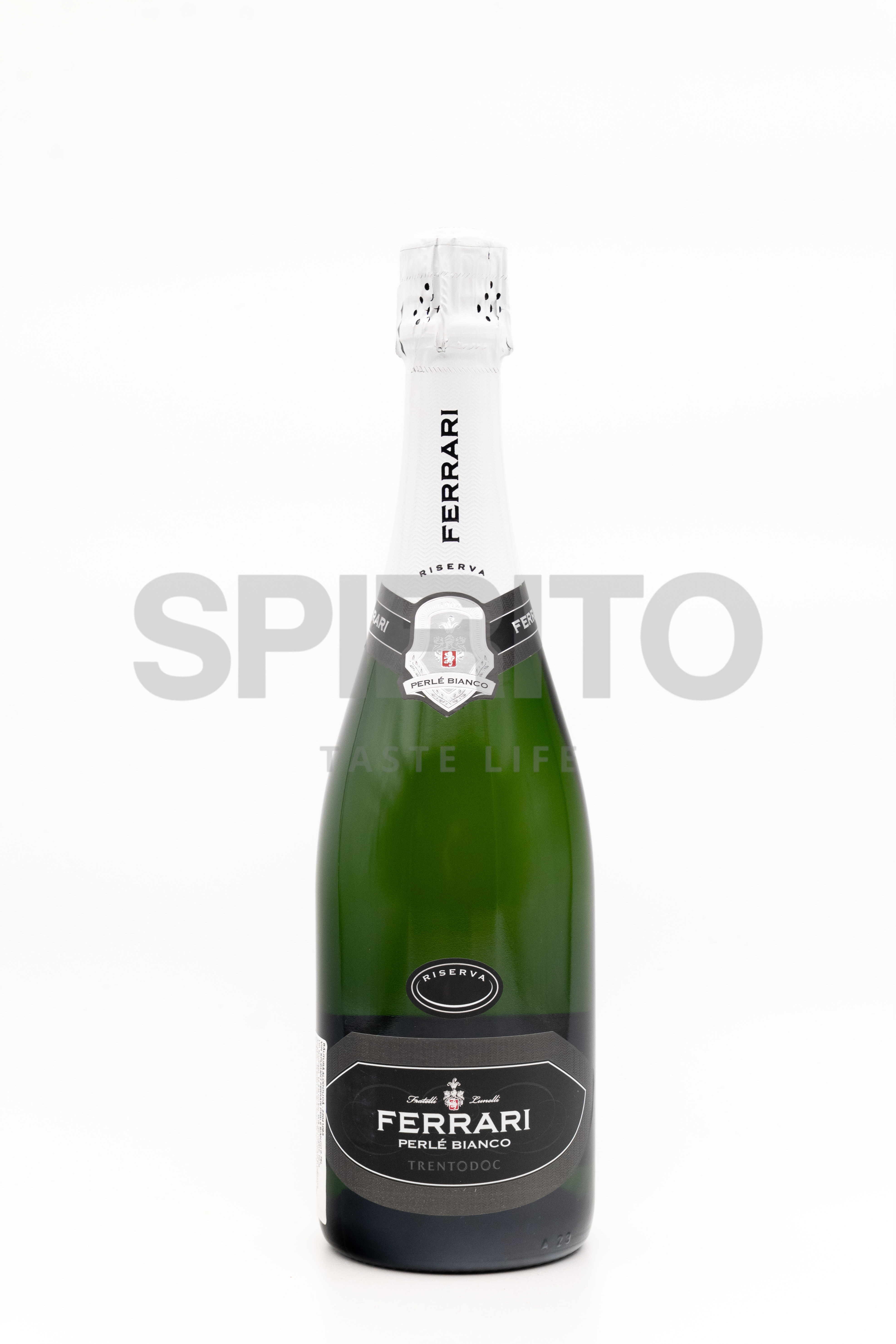 FERRARI PERLE BIANCO BRUT DOC 12,5% ALC 750 ML