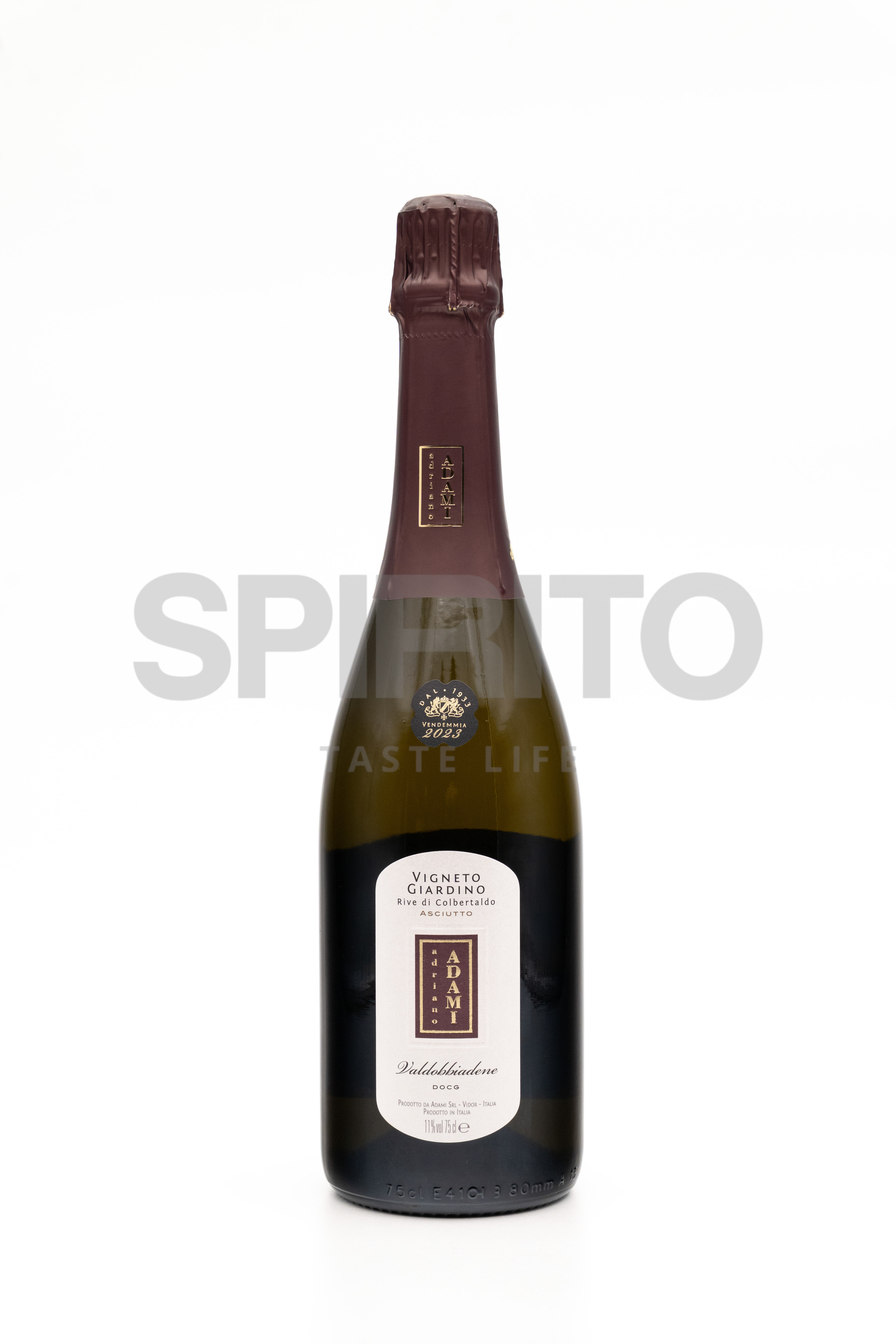 ADAMI VIGNETO GIARDINO ASCIUTTO DOCG 11% ALC 750 ML