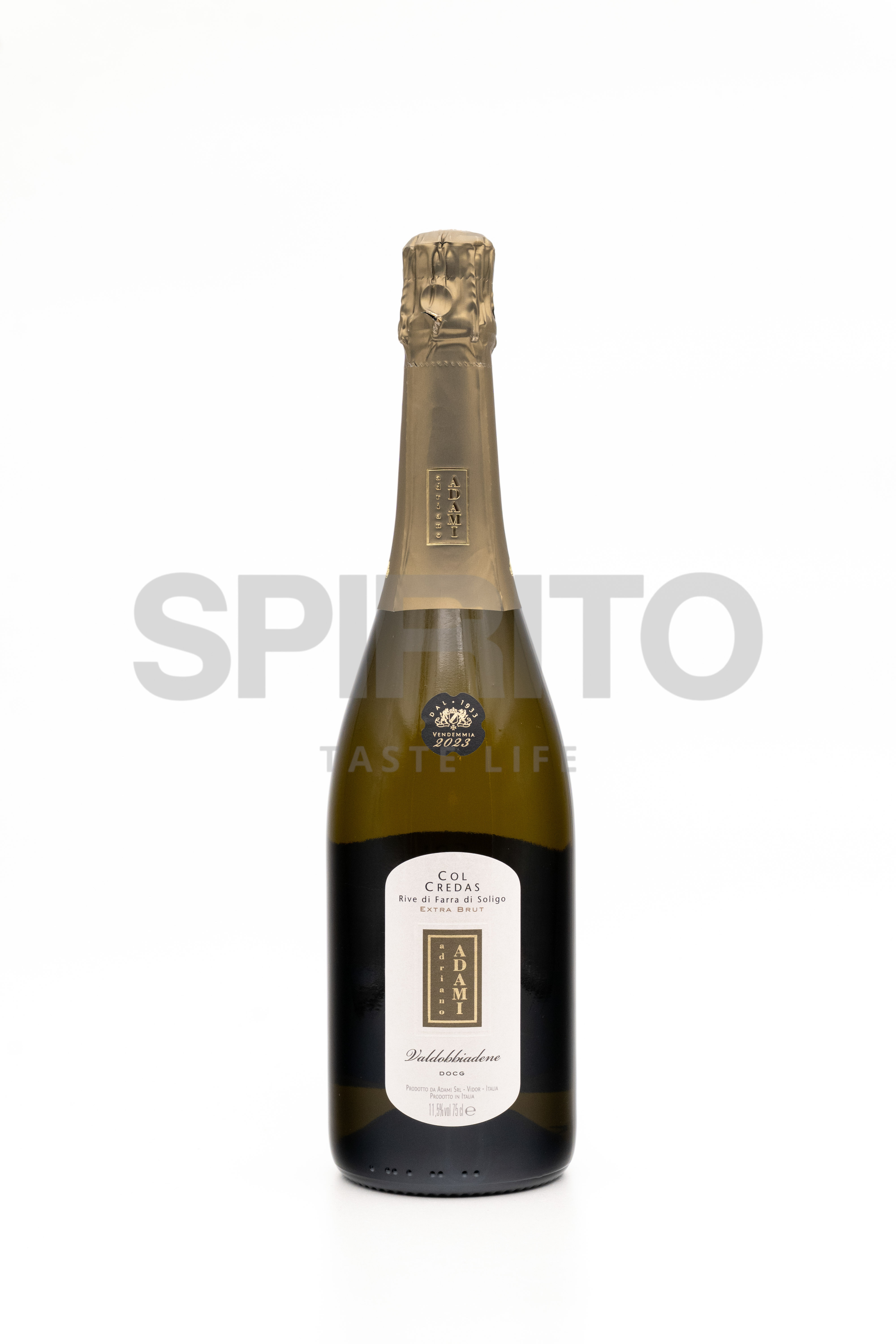 ADAMI COL CREDAS  EXTRA DRY DOCG 11,5% ALC 750 ML