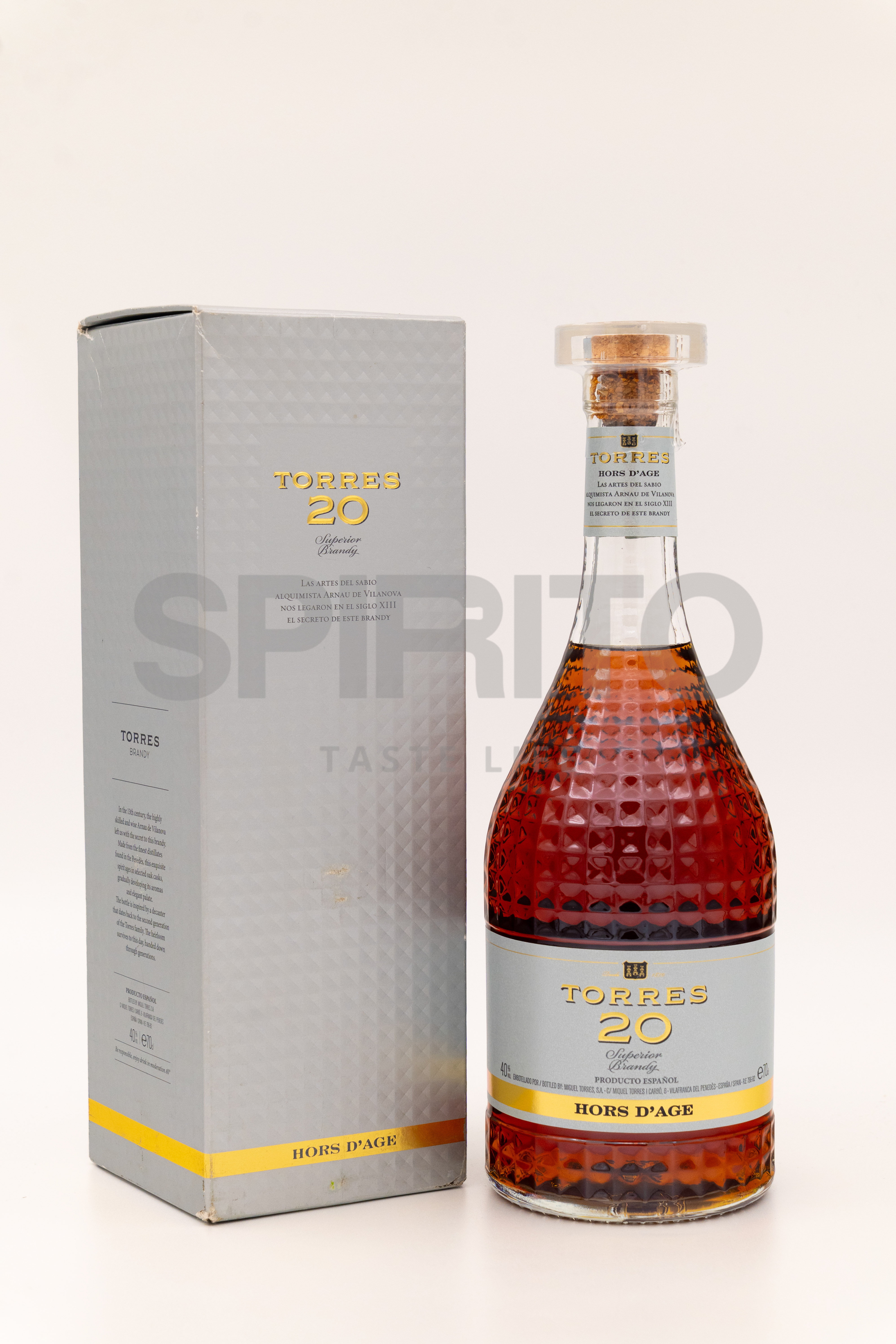 TORRES 20 HORS D'AGE 40% ALC 700 ML