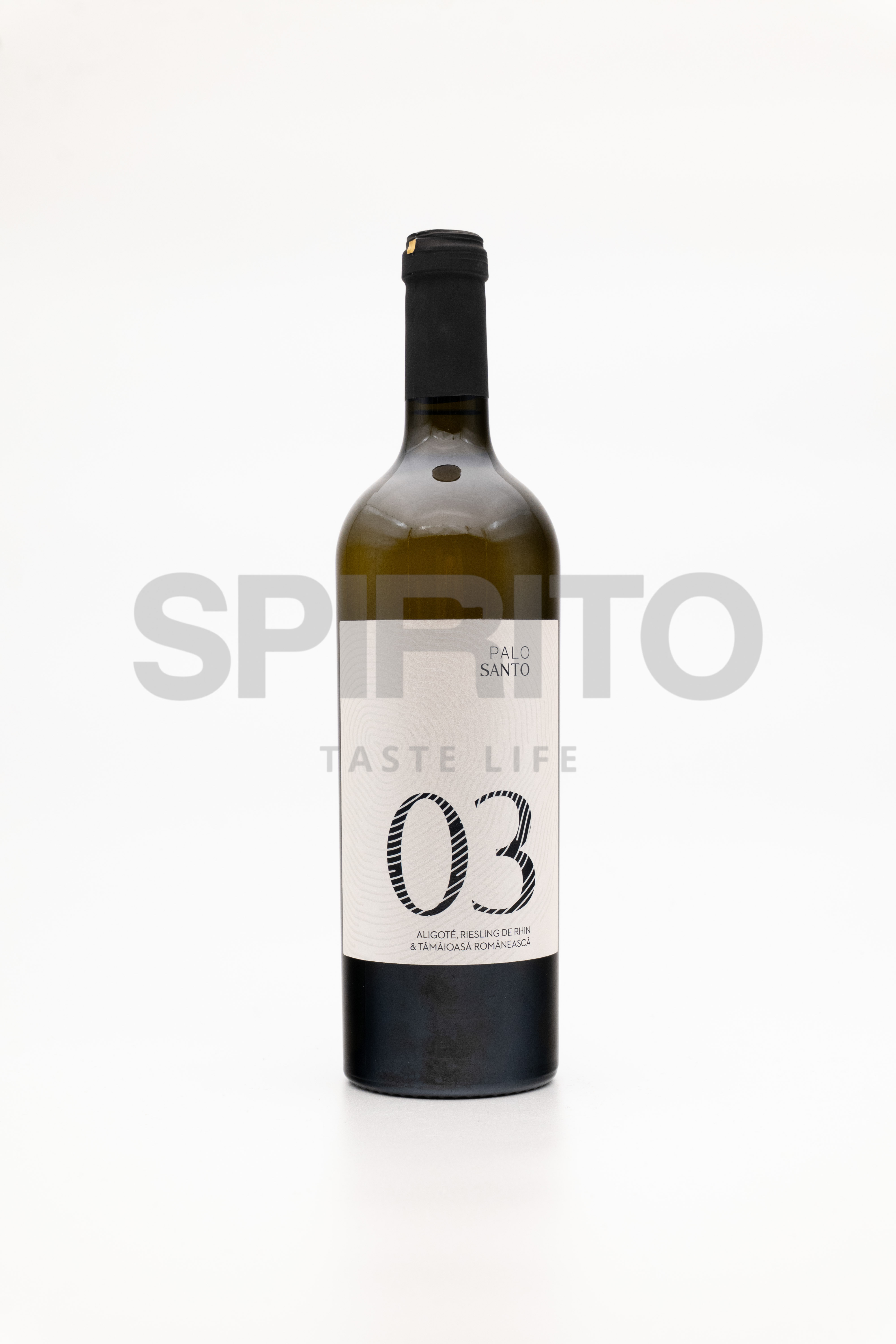PALO SANTO ALIGOTE & RIESLING DE RHIN & TAMAIOASA ROMANEASCA DOC 13,5% 750 ML