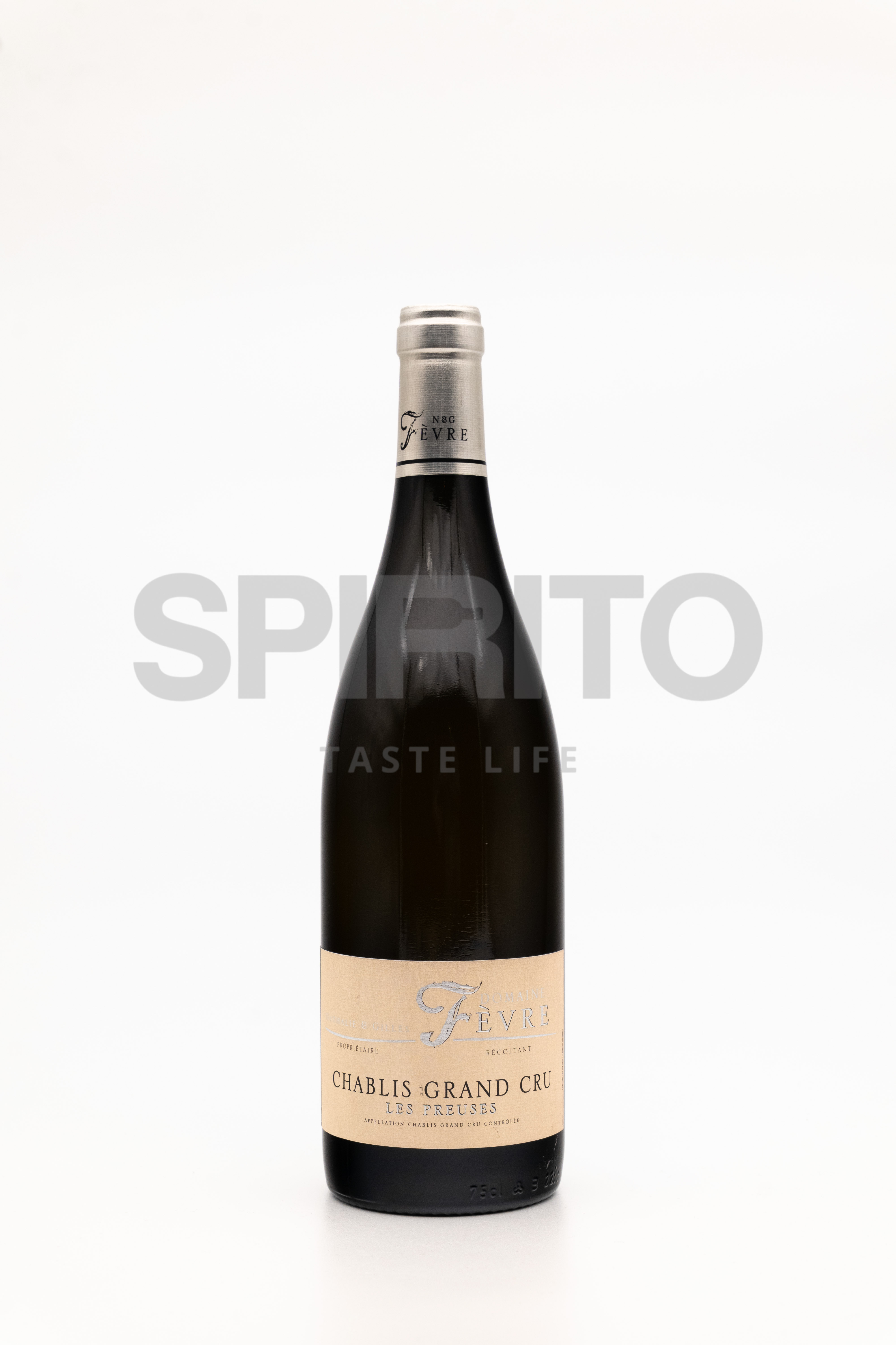 DOMAINE NATHALIE & GILLES FEVRE CHABLIS GRAND CRU LES PREUSES 13% ALC 750 ML