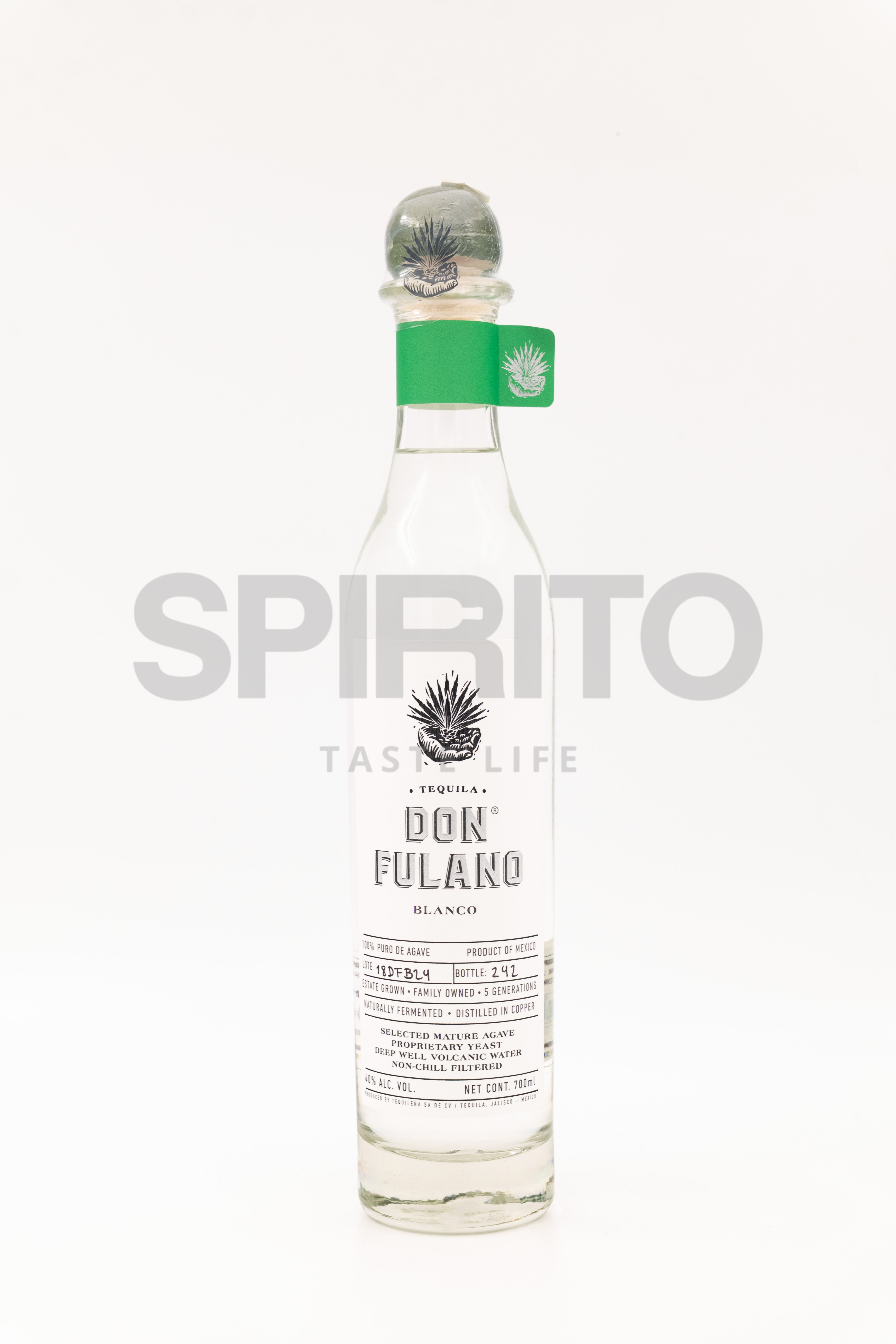 DON FULANO BLANCO 40% ALC 700 ML