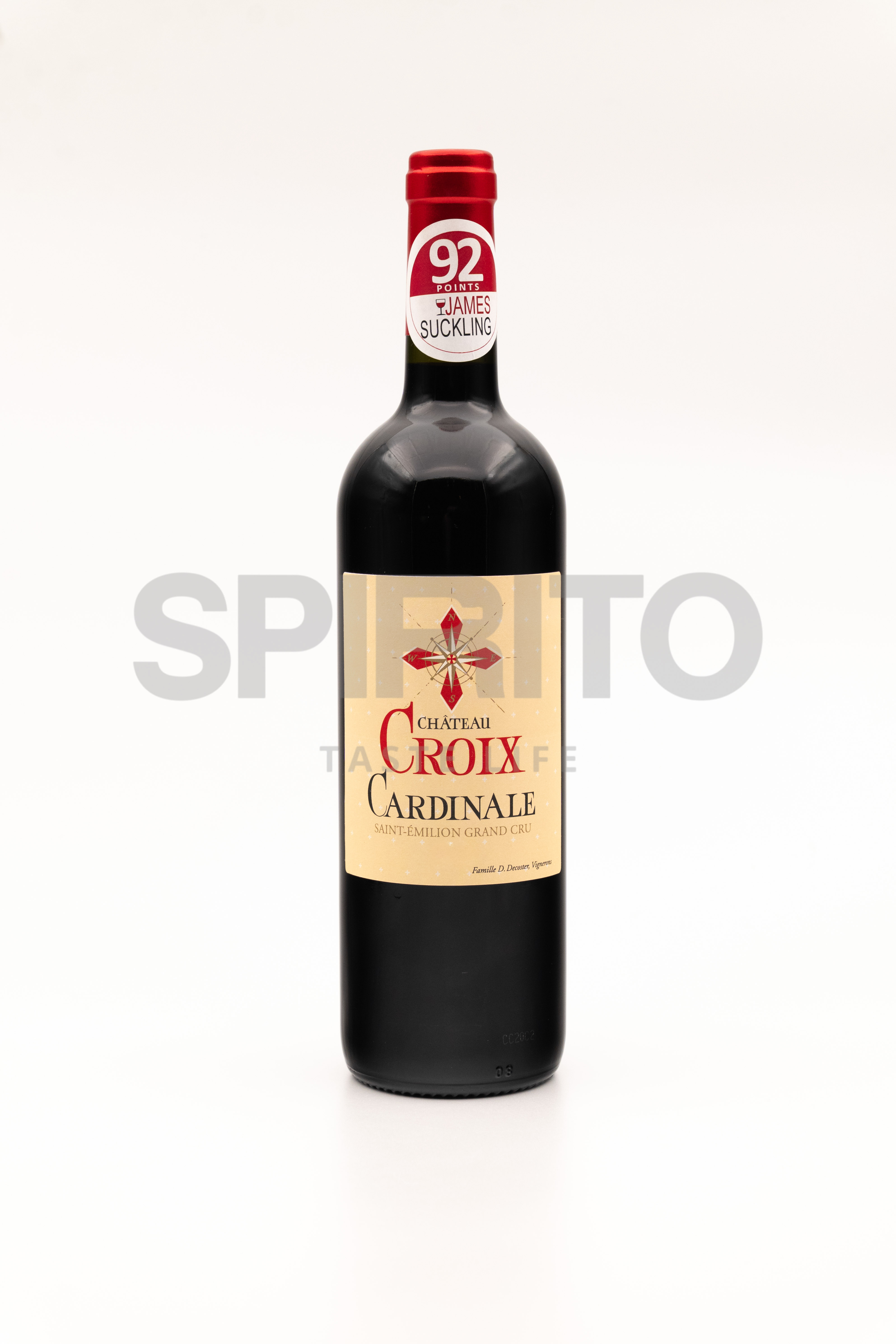 CHATEAU CROIX CARDINALE SAINT EMILION GRAND CRU 13,5% ALC 750 ML